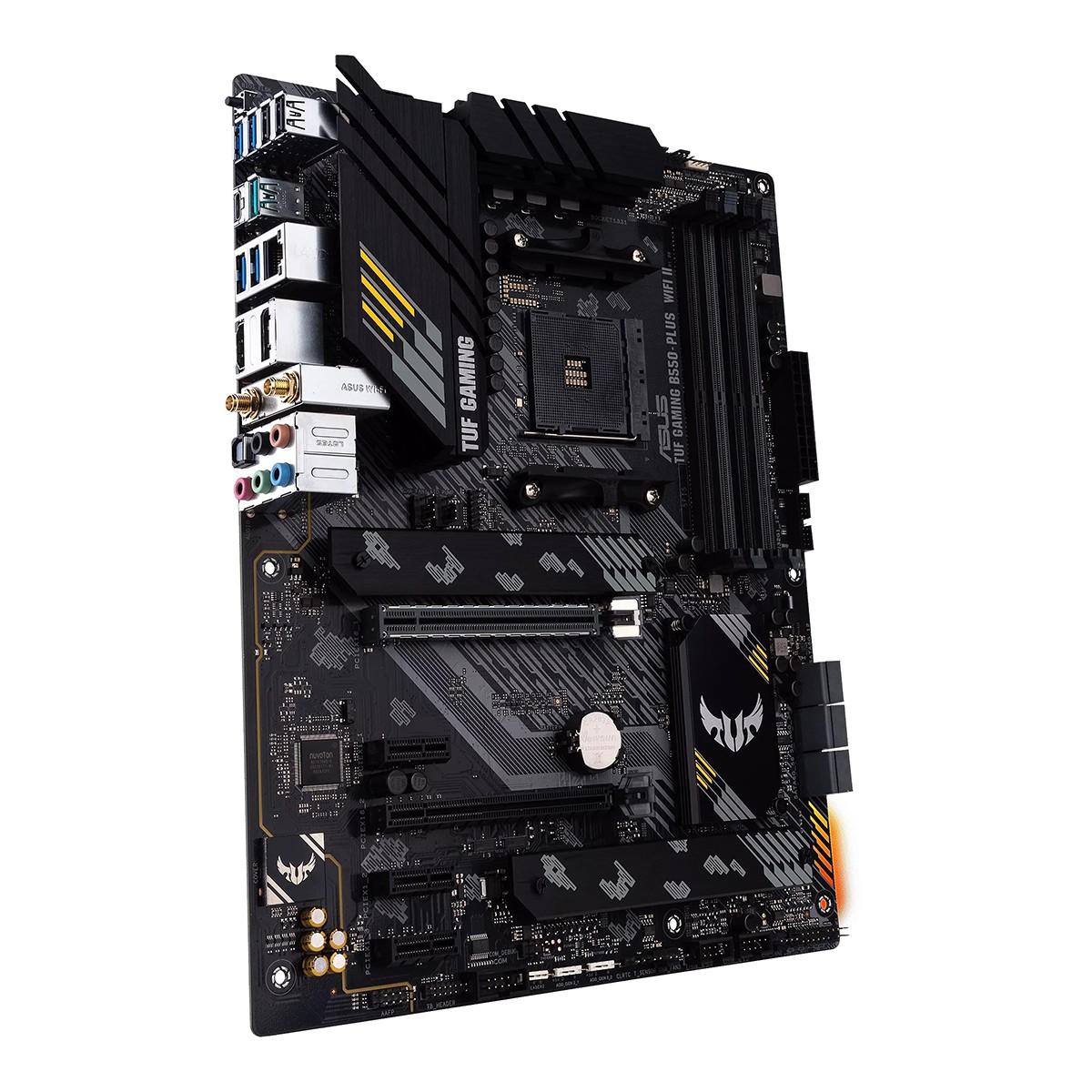 Placa Mãe Asus TUF Gaming B550-Plus Wi-Fi II, Chipset B550, AMD AM4, ATX, DDR4, 90MB19U0-M0EAY0