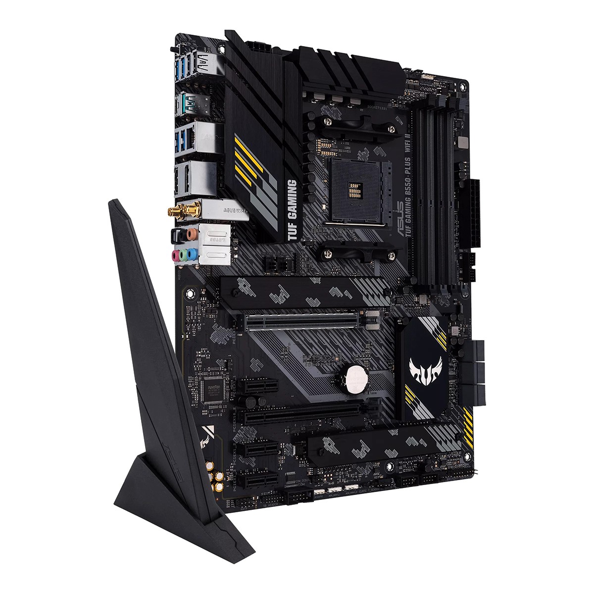 Placa Mãe Asus TUF Gaming B550-Plus Wi-Fi II, Chipset B550, AMD AM4, ATX, DDR4, 90MB19U0-M0EAY0
