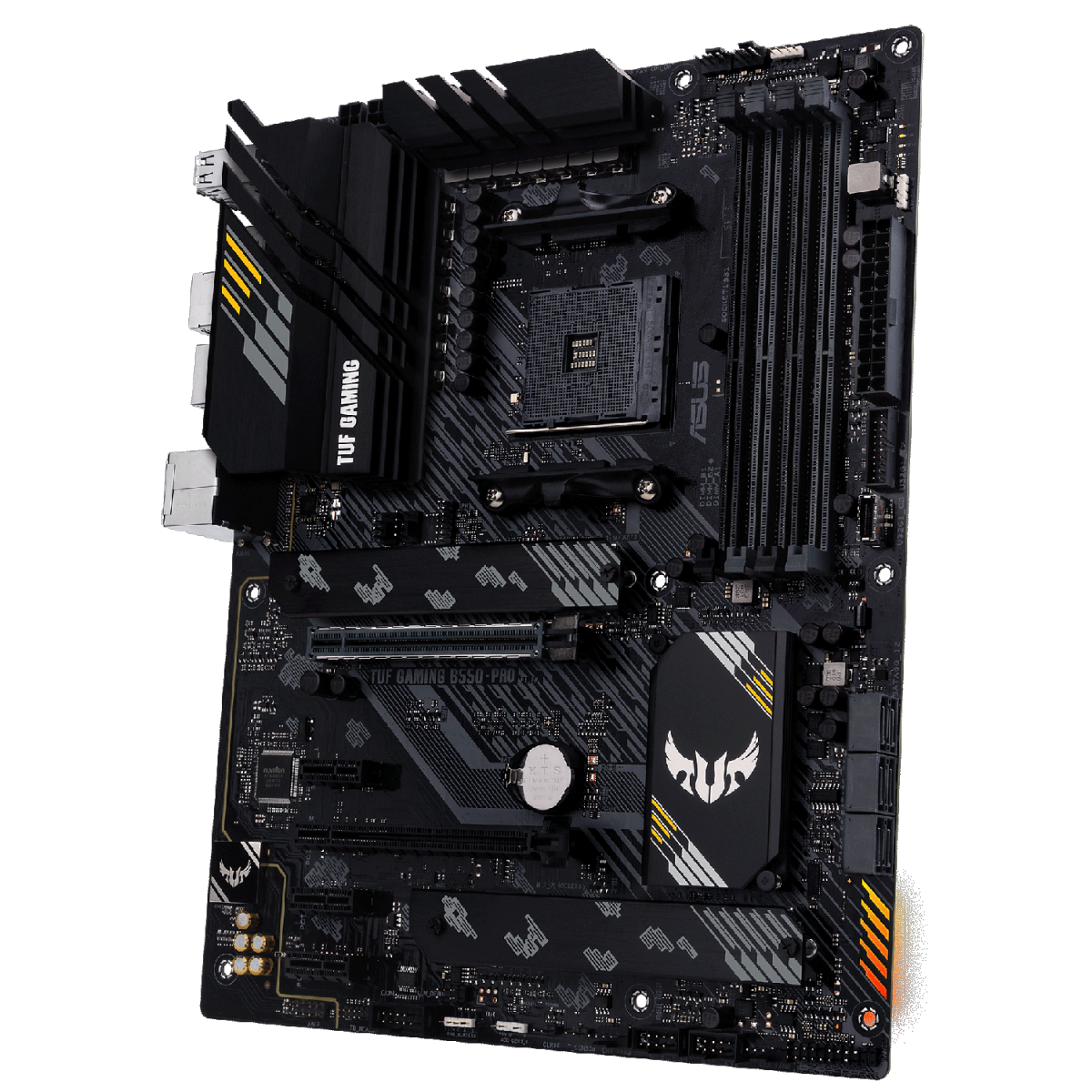 Placa Mãe ASUS TUF GAMING B550-PRO, Chipset B550, AMD AM4, ATX, DDR4, 90MB17R0-M0EAY0