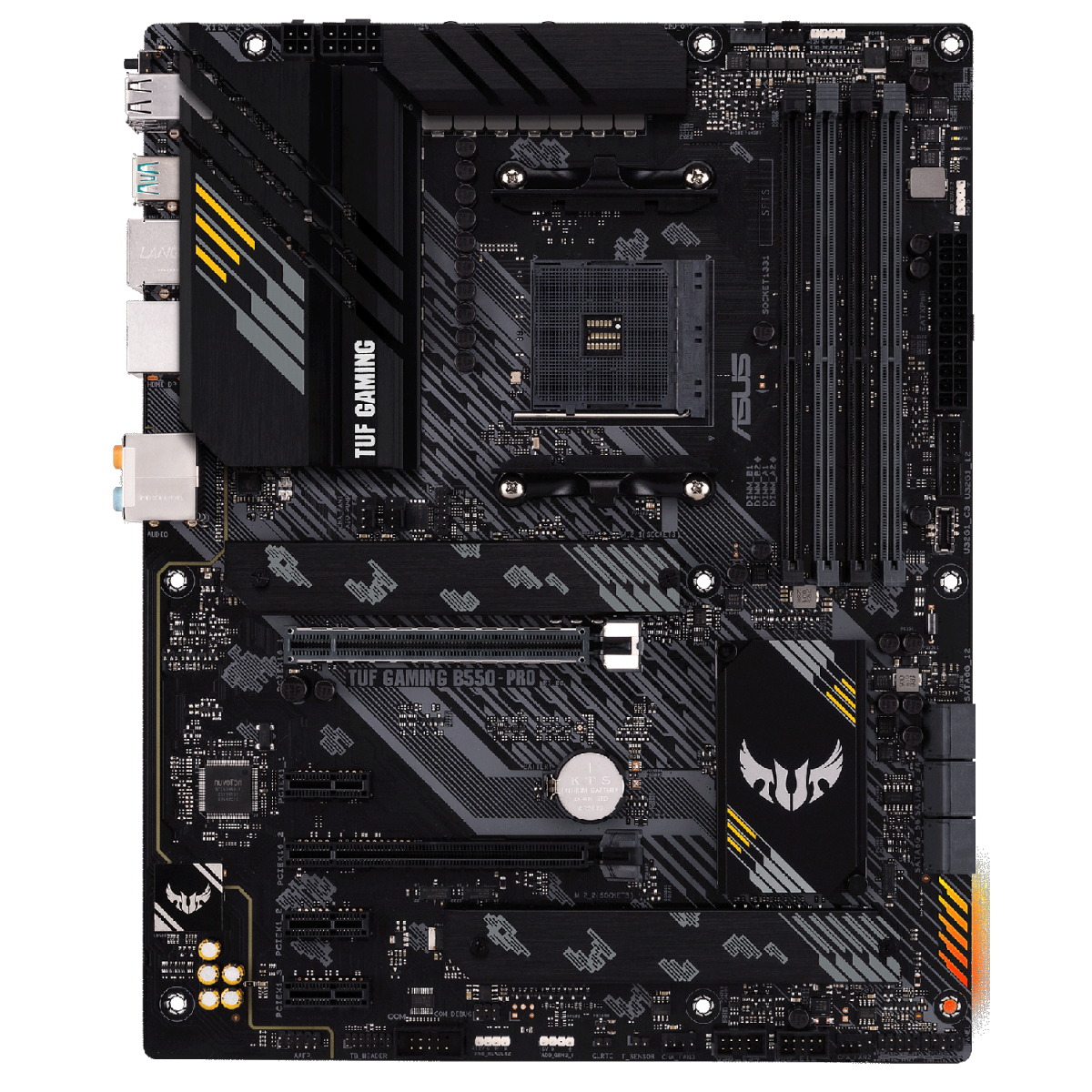Placa Mãe ASUS TUF GAMING B550-PRO, Chipset B550, AMD AM4, ATX, DDR4, 90MB17R0-M0EAY0