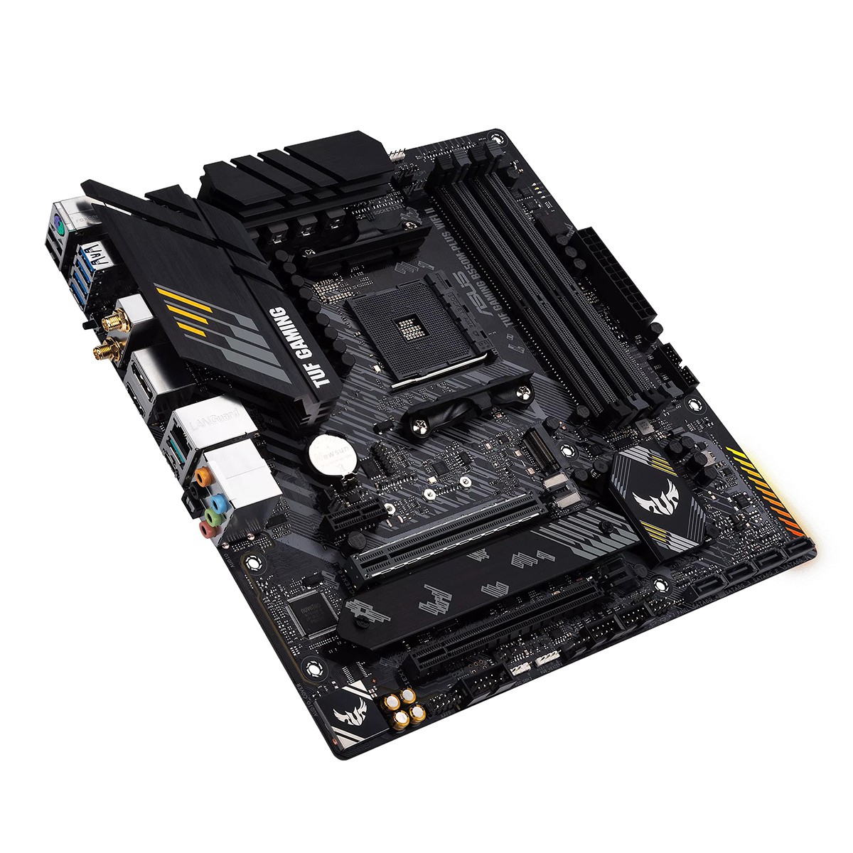 Placa Mãe Asus TUF Gaming B550M-Plus WIFI II, Chipset B550, AMD AM4, mATX, DDR4, 90MB19Y0-M0EAY0