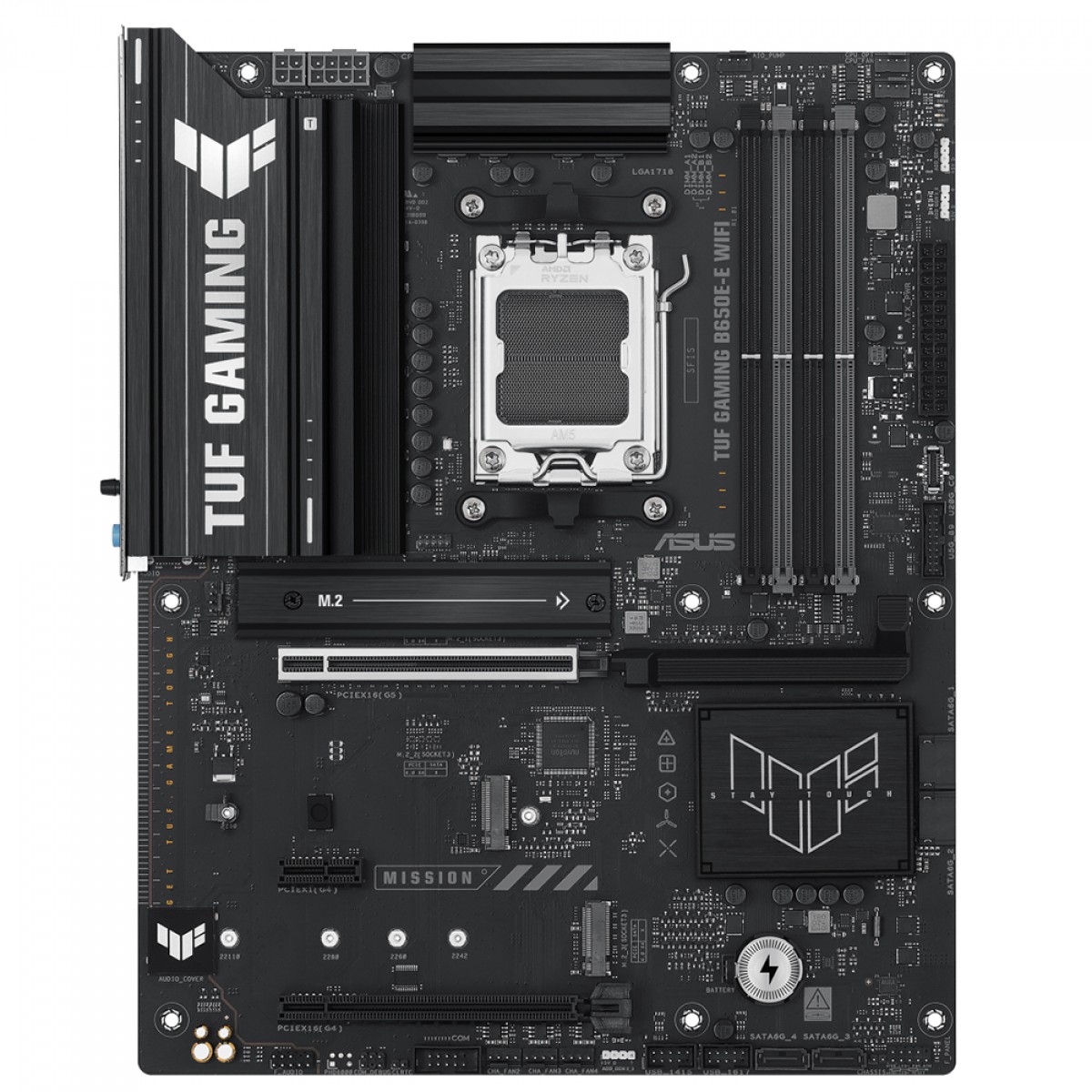 Placa Mãe Asus TUF Gaming B650E-E WiFi, Chipset B650, AMD AM5, ATX, DDR5, 90MB1LT0-M0EAY0