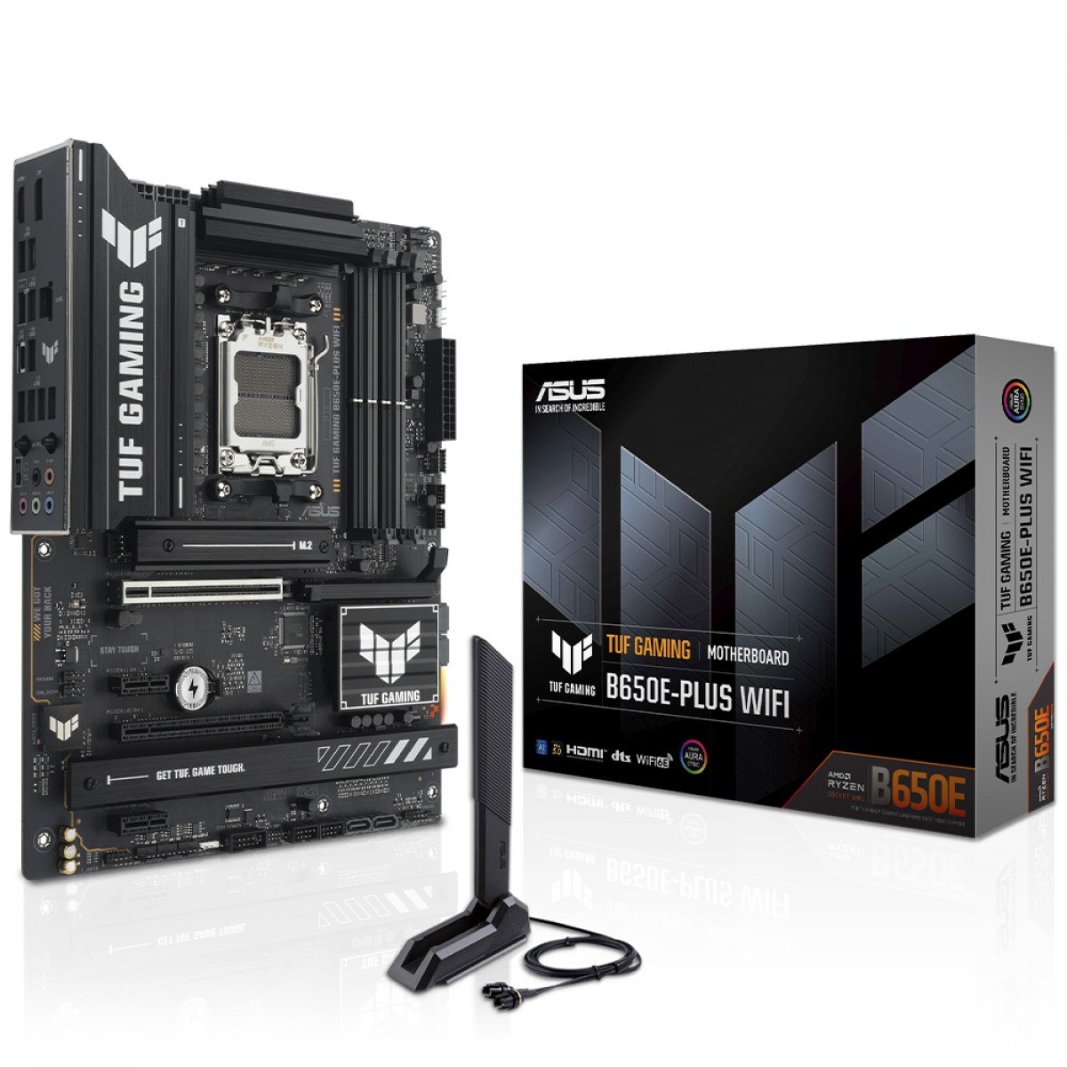 Placa Mãe Asus TUF Gaming B650E-PLUS WIFI, Chipset B650, AMD AM5, ATX, DDR5, 90MB1M20-M0EAY0