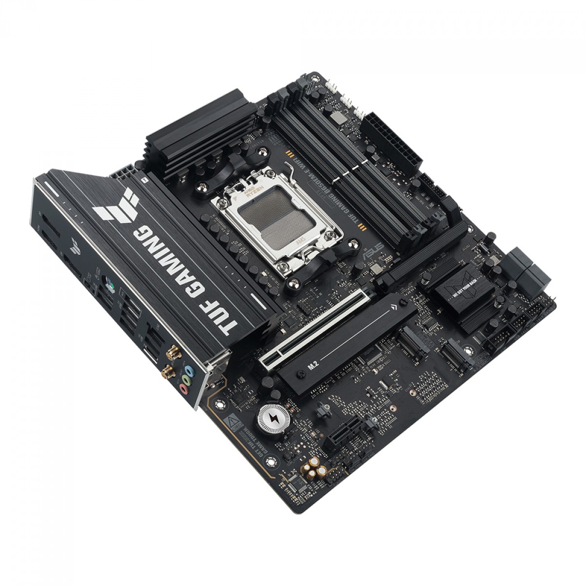 Placa Mãe Asus TUF Gaming B650EM-E WIFI, Chipset B650, AMD AM5, mATX, DDR5, 90MB1LR0-M0EAY0