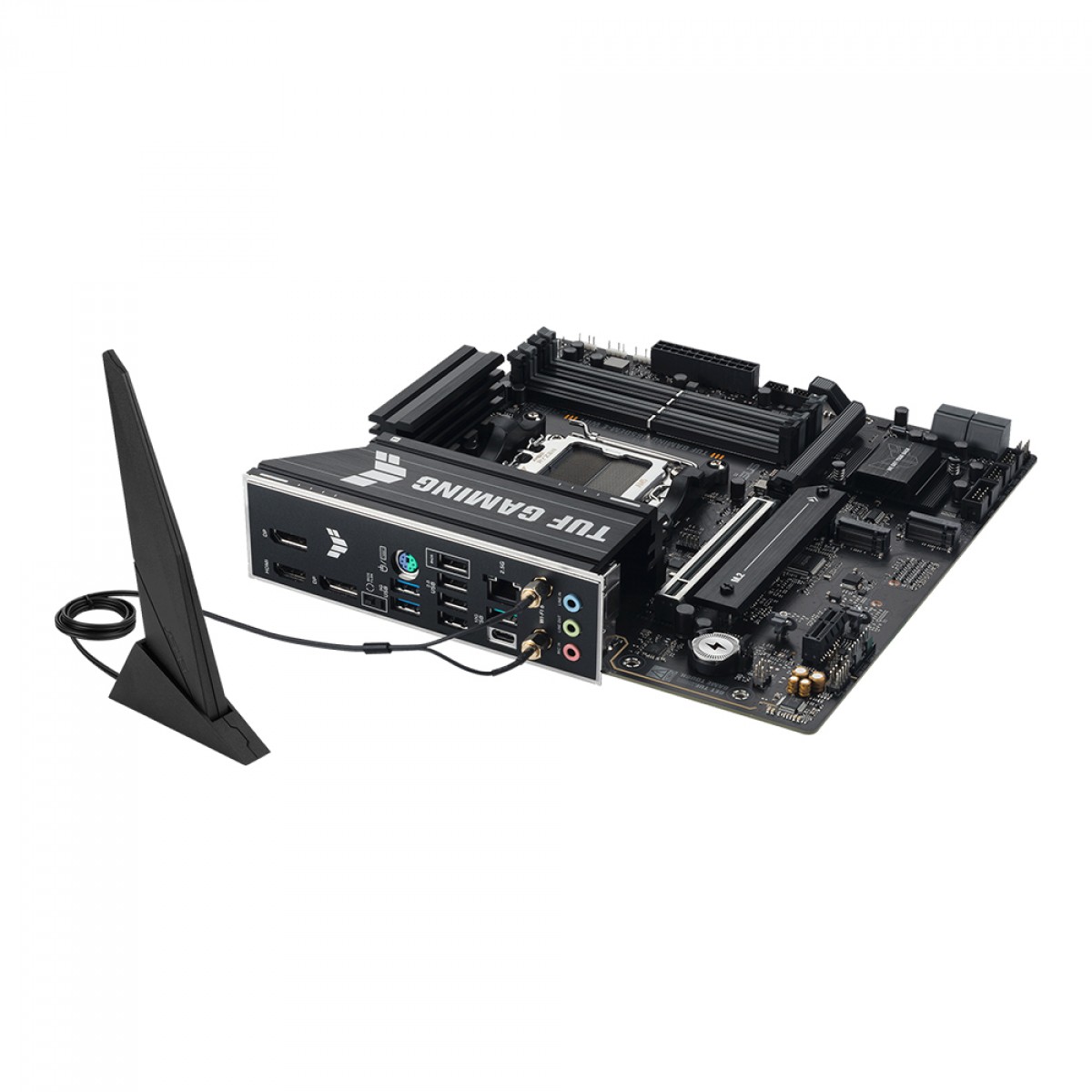 Placa Mãe Asus TUF Gaming B650EM-E WIFI, Chipset B650, AMD AM5, mATX, DDR5, 90MB1LR0-M0EAY0