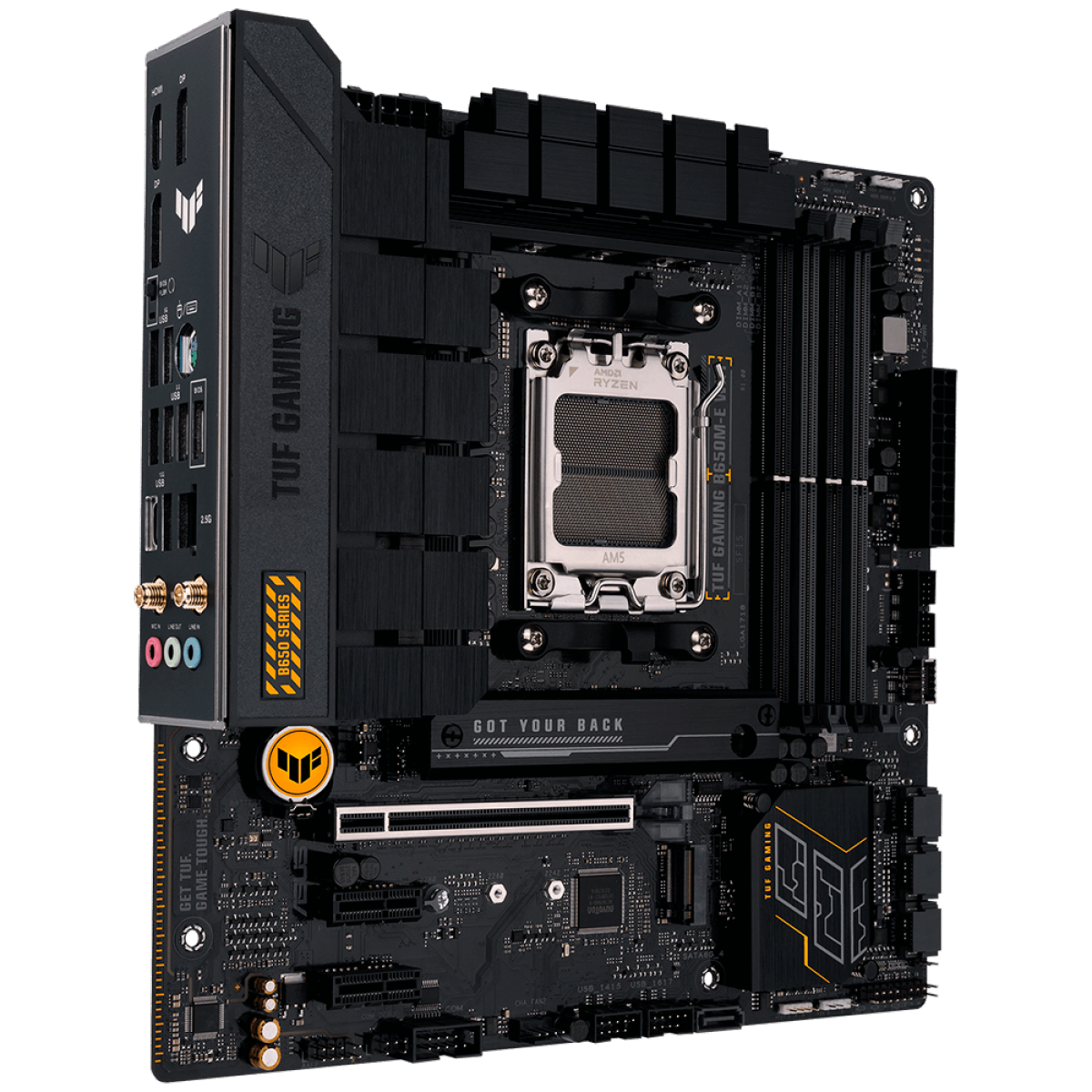 Placa Mãe Asus TUF Gaming B650M-E WIFI, Chipset B650, AMD AM5, mATX, DDR5, 90MB1FV0-M0EAY0