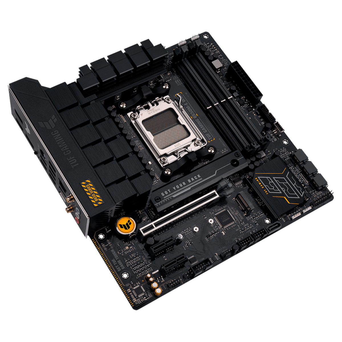 Placa Mãe Asus TUF Gaming B650M-E WIFI, Chipset B650, AMD AM5, mATX, DDR5, 90MB1FV0-M0EAY0