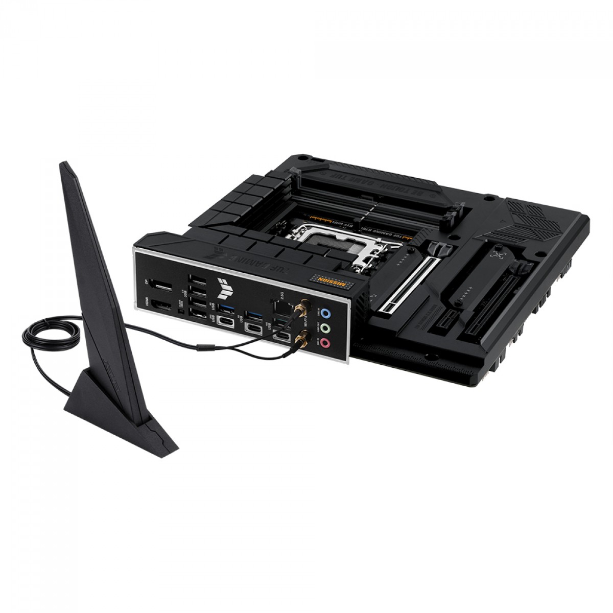 Placa Mãe Asus TUF Gaming B760M-BTF WiFi, Chipset B760, Intel LGA 1700, mATX, DDR5, 90MB1G50-M0EAY0