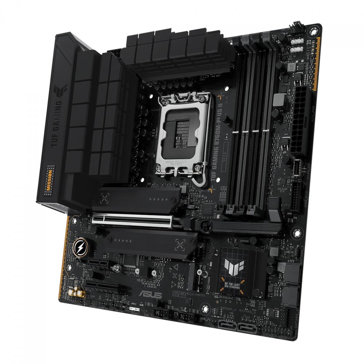 Placa Mãe Asus TUF Gaming B760M-PLUS II, Chipset B760, Intel LGA 1700, mATX, DDR5, 90MB1HD0-M0EAY0
