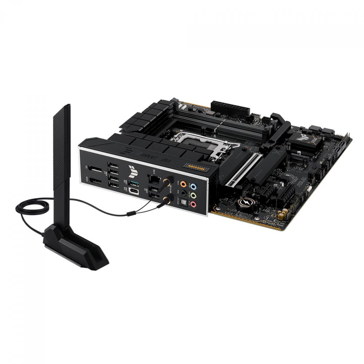 Placa Mãe Asus TUF Gaming B760M-PLUS WI-FI II, Chipset B760, Intel LGA 1700, mATX, DDR5, 90MB1HE0-M0EAY0