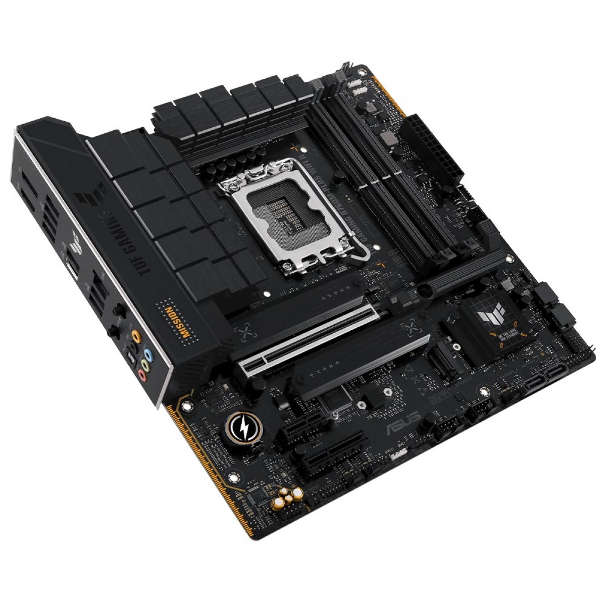 Placa Mãe Asus TUF Gaming B760M-PLUS WI-FI II, Chipset B760, Intel LGA 1700, mATX, DDR5, 90MB1HE0-M0EAY0
