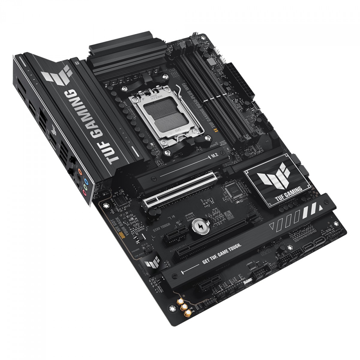 Placa Mãe Asus TUF Gaming B850-PLUS WIFI, Chipset B850, AMD AM5, ATX, DDR5, 90MB1J30-M0EAY0