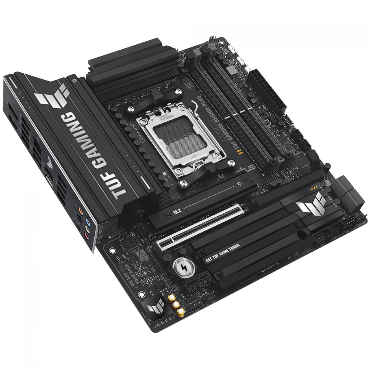 Placa Mãe Asus TUF Gaming B850M-PLUS, Chipset B850, AMD AM5, mATX, DDR5, 90MB1IX0-M0EAY0