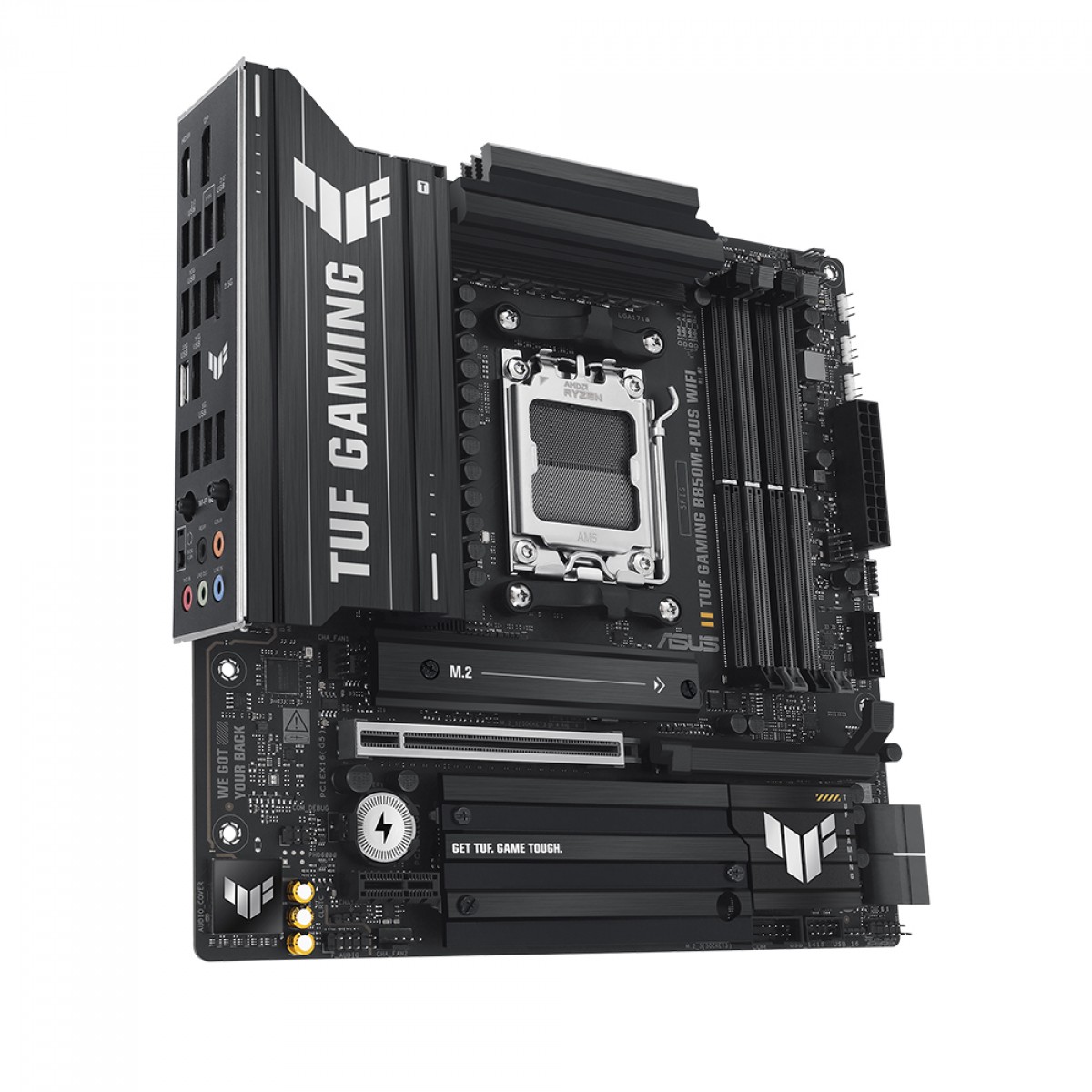 Placa Mãe Asus TUF-Gaming B850M-Plus WIFI, Chipset B850, AMD AM5, MATX, DDR5