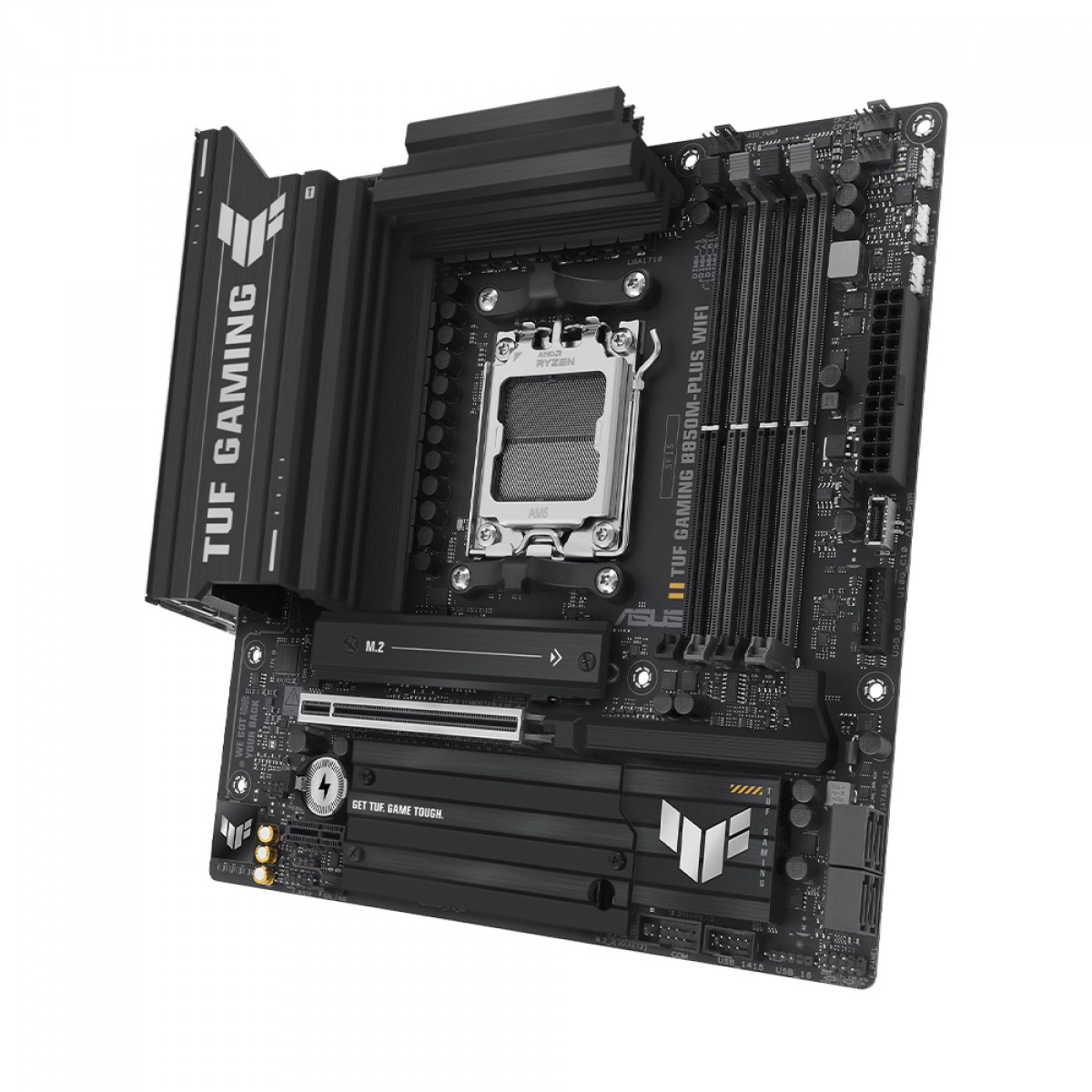 Placa Mãe Asus TUF-Gaming B850M-Plus WIFI, Chipset B850, AMD AM5, MATX, DDR5