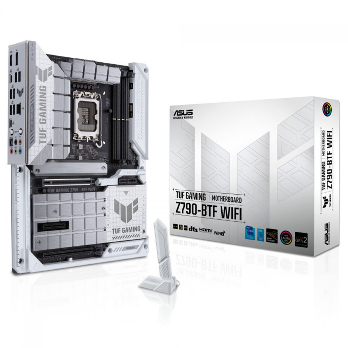 Placa Mãe Asus TUF Gaming Z790-BTF WiFi, Chipset Z790, Intel LGA1700, ATX, DDR5, 90MB1GU0-M0EAY0