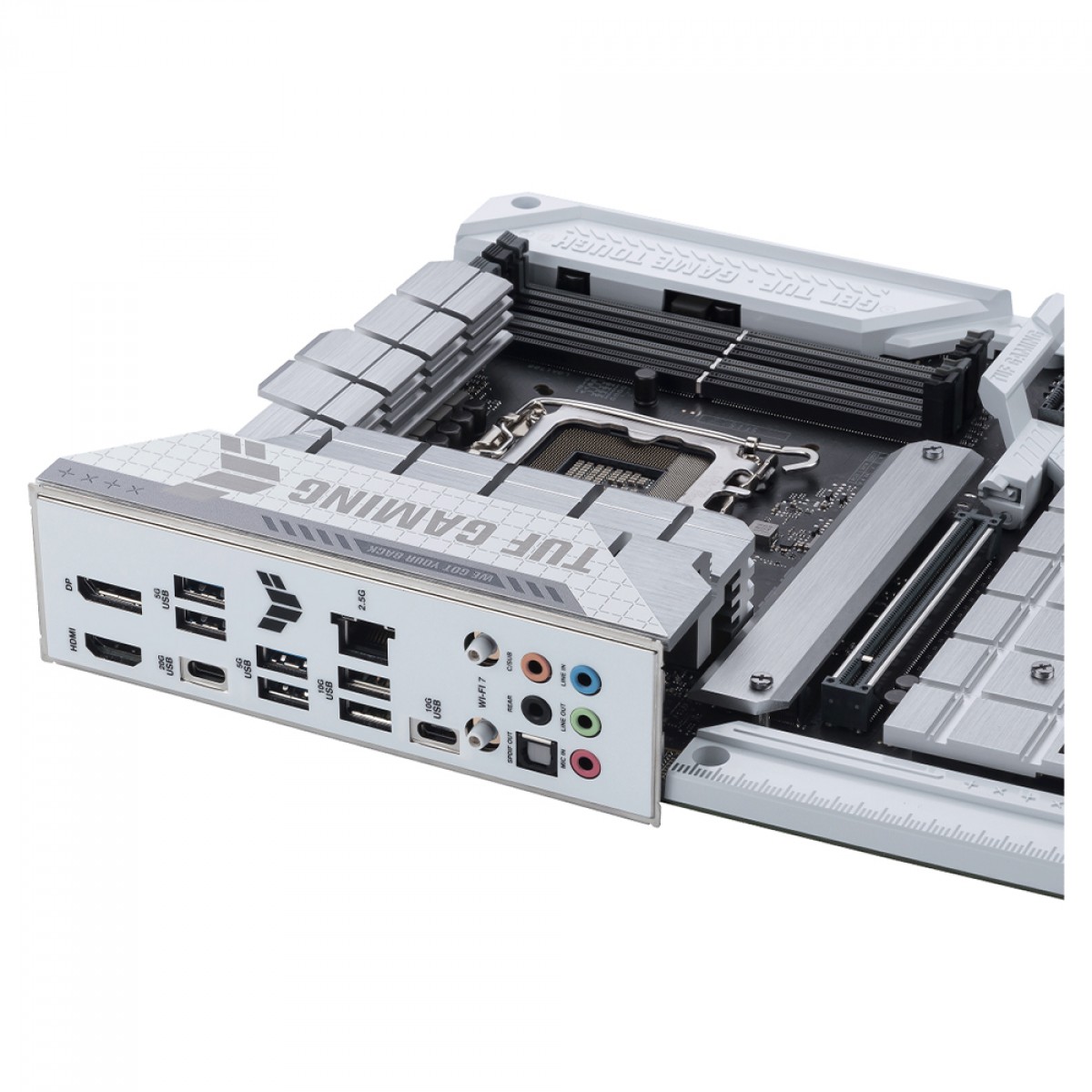 Placa Mãe Asus TUF Gaming Z790-BTF WiFi, Chipset Z790, Intel LGA1700, ATX, DDR5, 90MB1GU0-M0EAY0