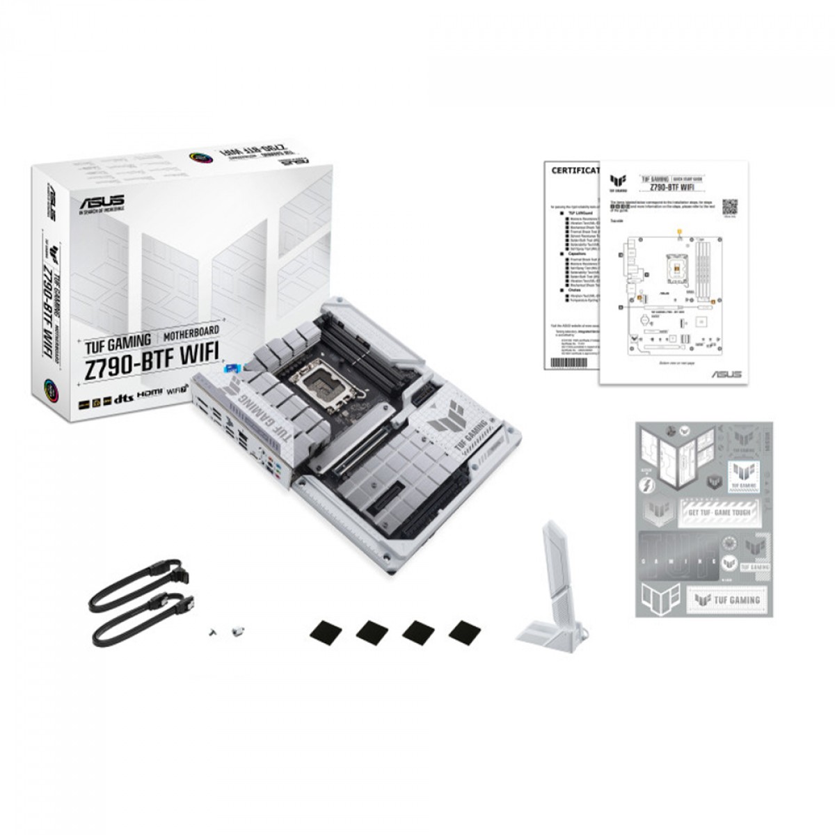 Placa Mãe Asus TUF Gaming Z790-BTF WiFi, Chipset Z790, Intel LGA1700, ATX, DDR5, 90MB1GU0-M0EAY0