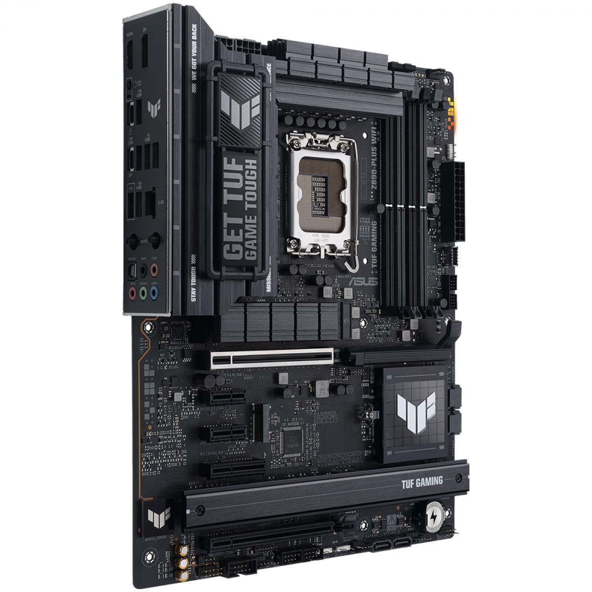 Placa Mãe Asus TUF Gaming Z890-Plus WiFi, Chipset Z890, Intel LGA 1851, ATX, DDR5