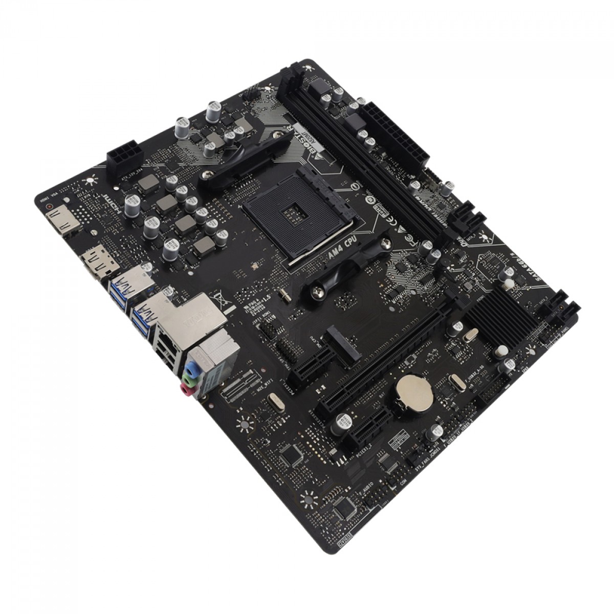 Placa Mãe Biostar A520MT, Chipset, A520, AMD AM4, MATX, DDR4