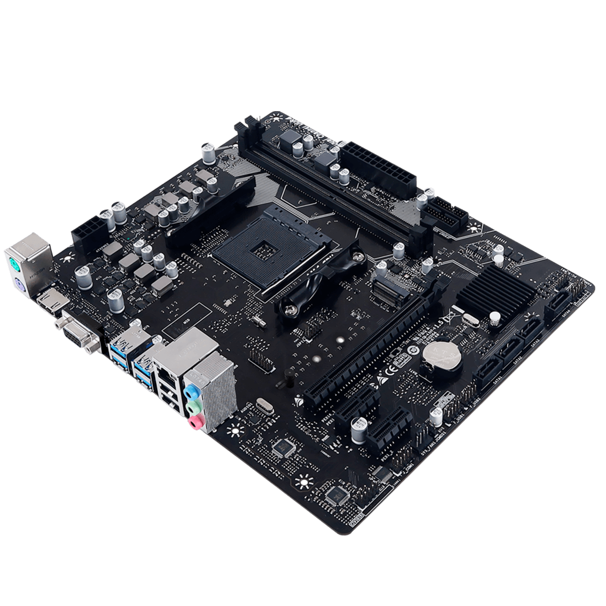 Placa Mãe Biostar B550MH, Chipset B550, AMD AM4, mATX, DDR4