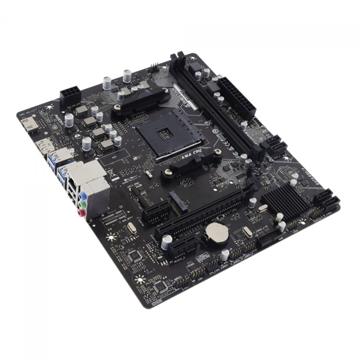 Placa Mãe Biostar B550MT, Chipset B550, AMD AM4, mATX, DDR4