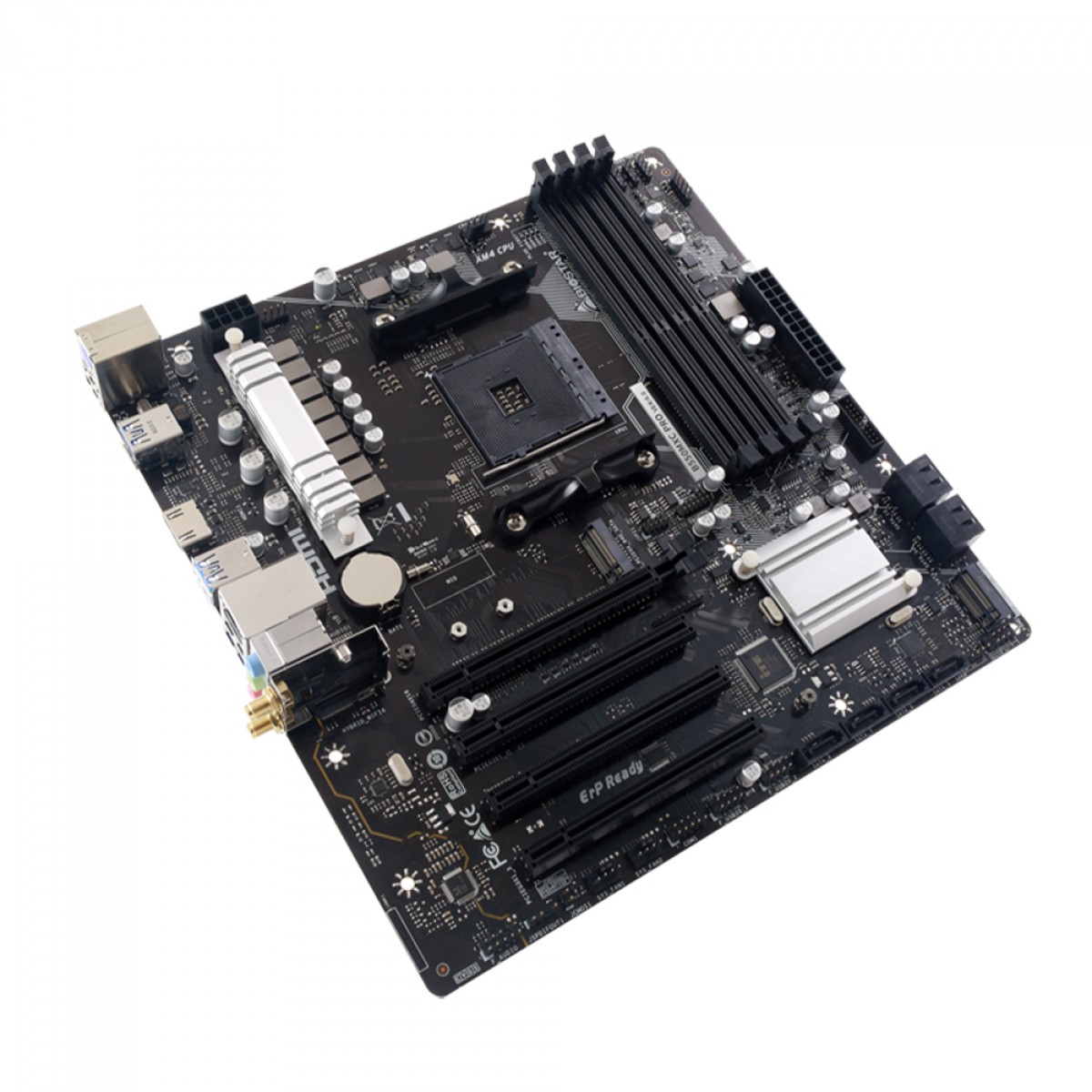 Placa Mãe Biostar B550MXC PRO, Chipset B550, AMD AM4, mATX, DDR4 