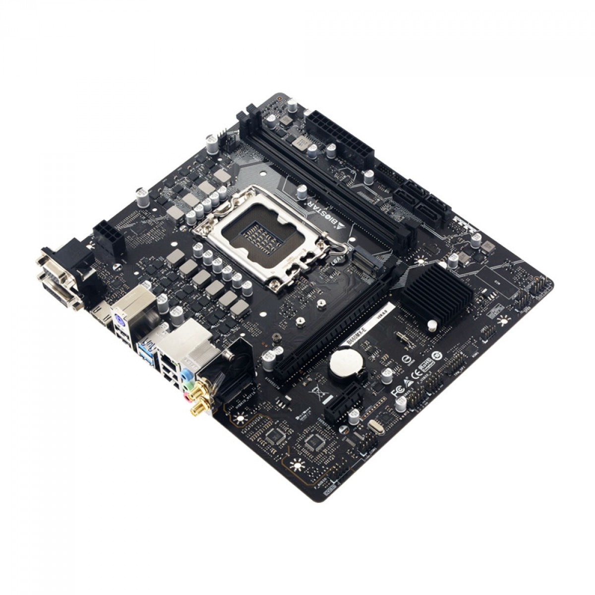 Placa Mãe Biostar B660MX-E, Chipset B660, Intel LGA 1700, mATX, DDR4