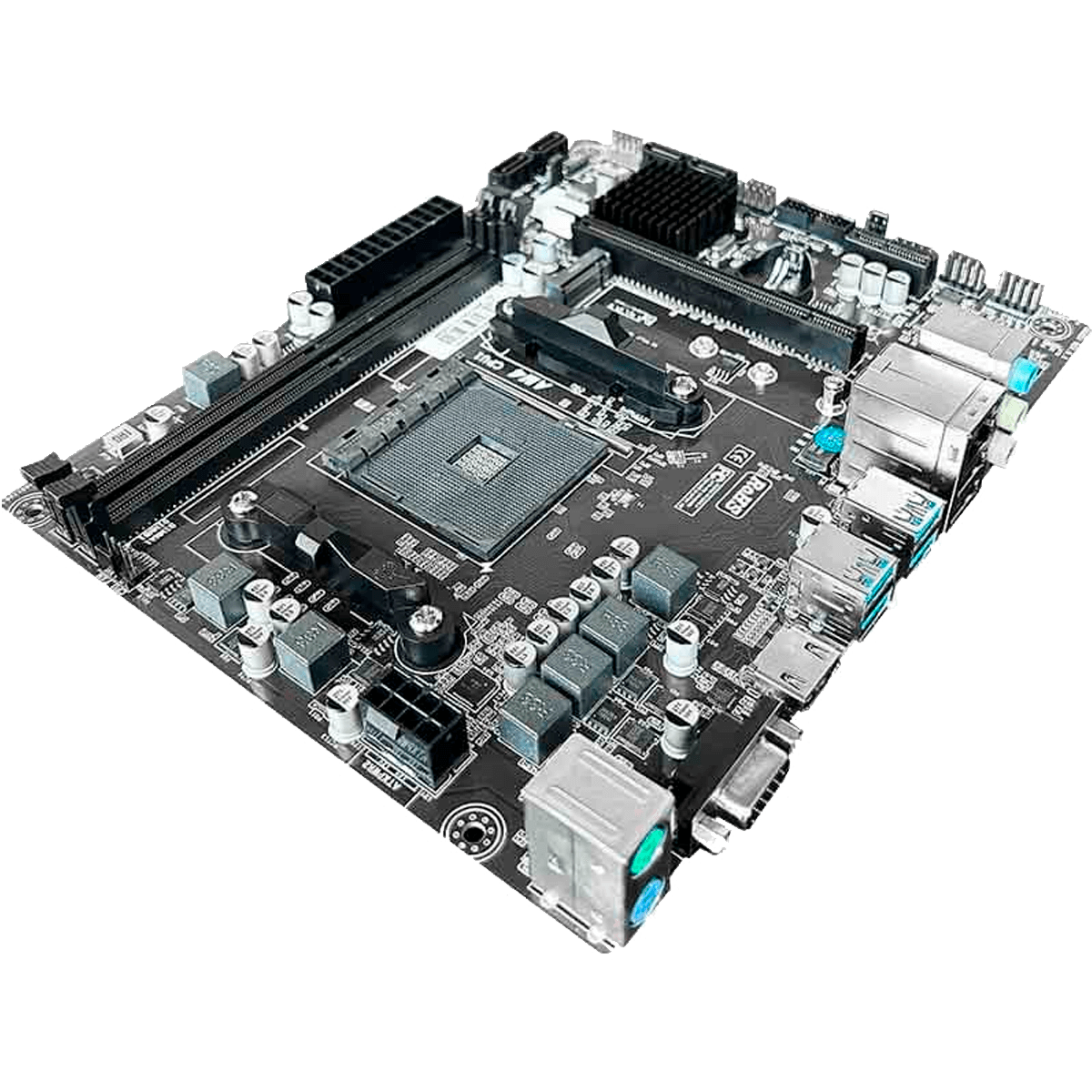 Placa Mãe BRX A520, Chipset A520, AMD AM4, MATX, DDR4, PM-AMDA520-1000