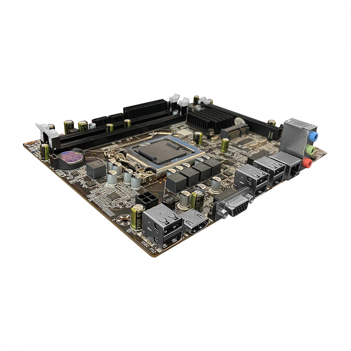 Placa Mãe BRX H55, Chipset H55, Intel LGA 1156, MATX, DDR3, BR1156  - OPEN BOX