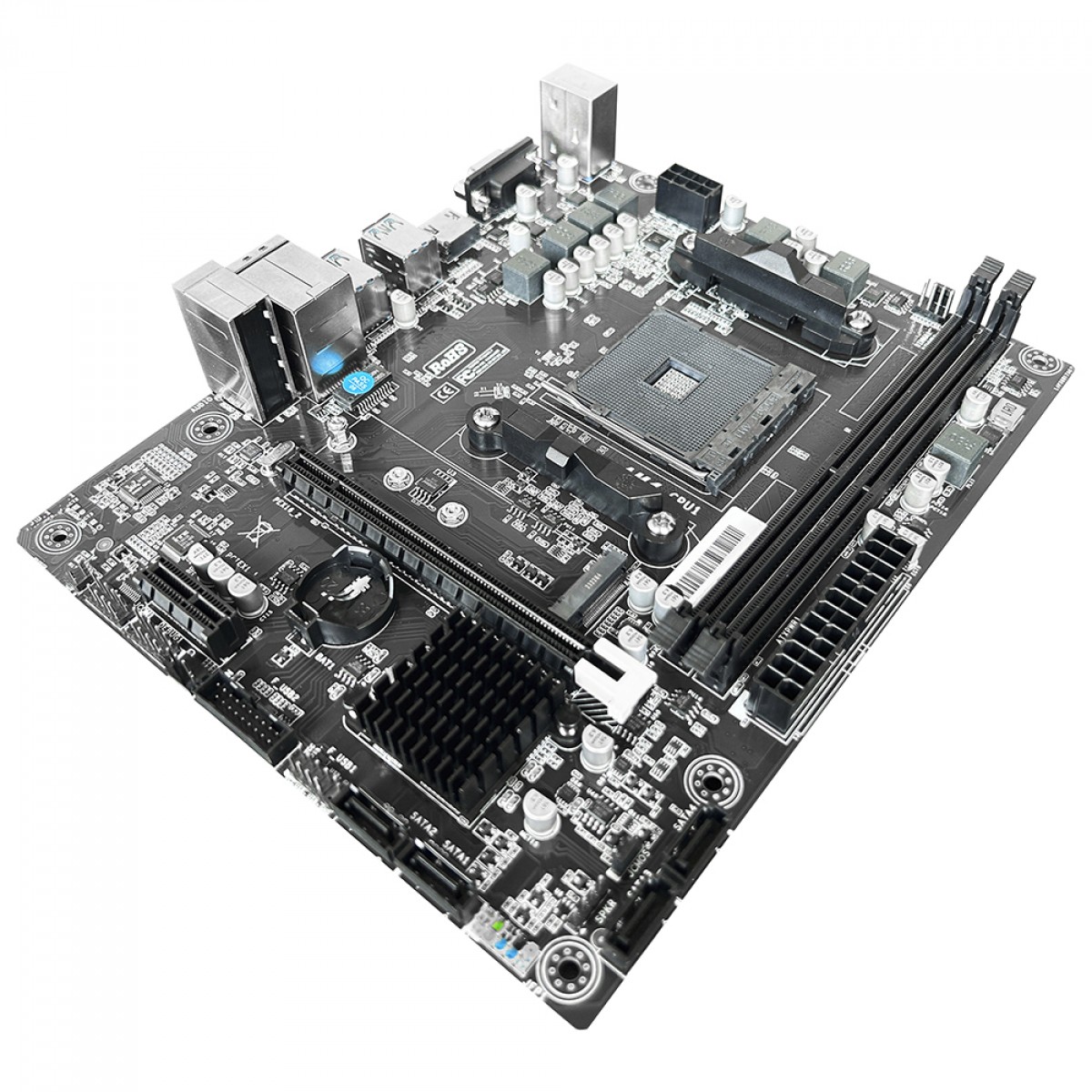 Placa Mãe BRX Storm Z A520, Chipset A520, AMD AM4, mATX, DDR4, PMSZA520