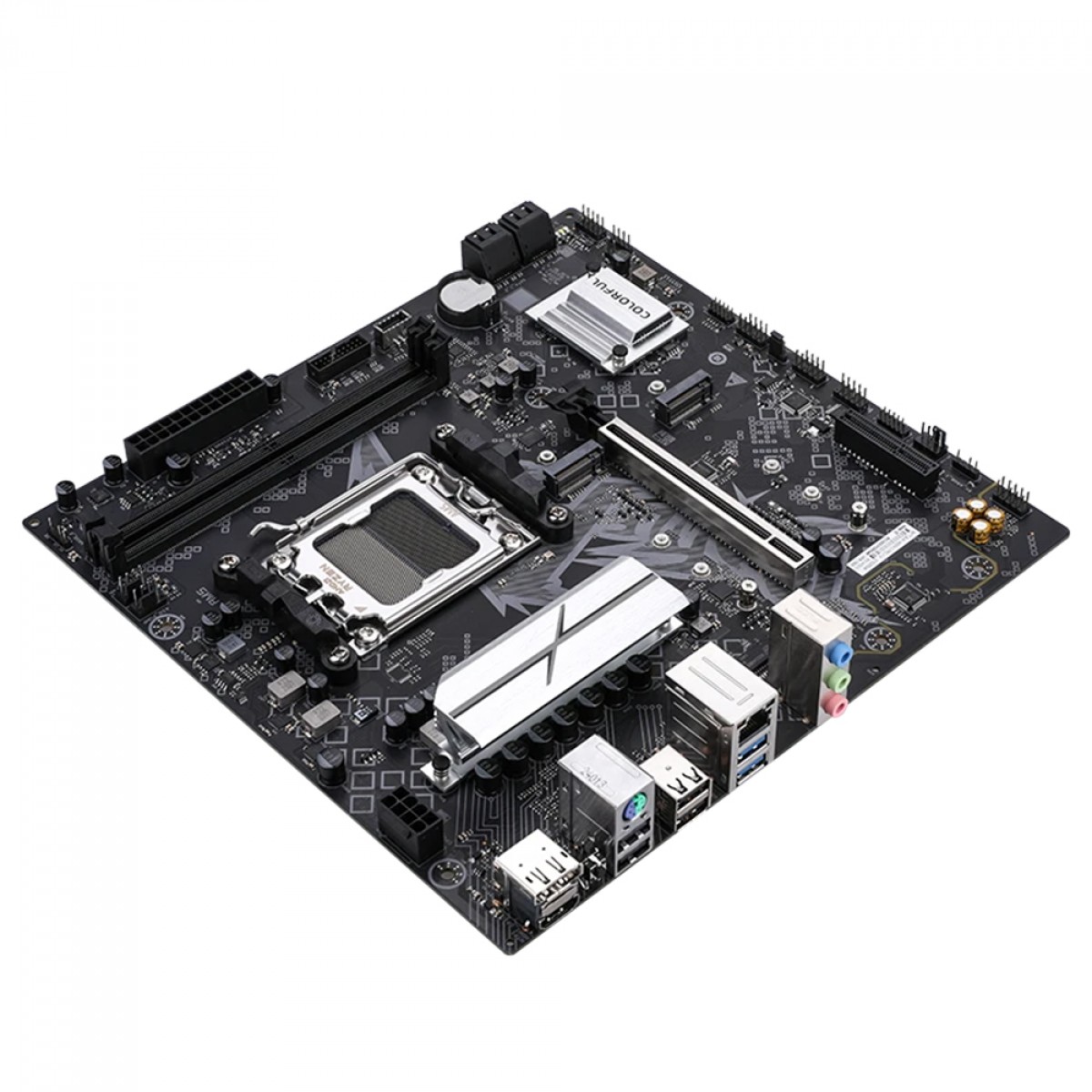 Placa Mãe Colorful Battle-AX A620M-D PRO V14, Chipset A620, AMD AM5, MATX, DDR5
