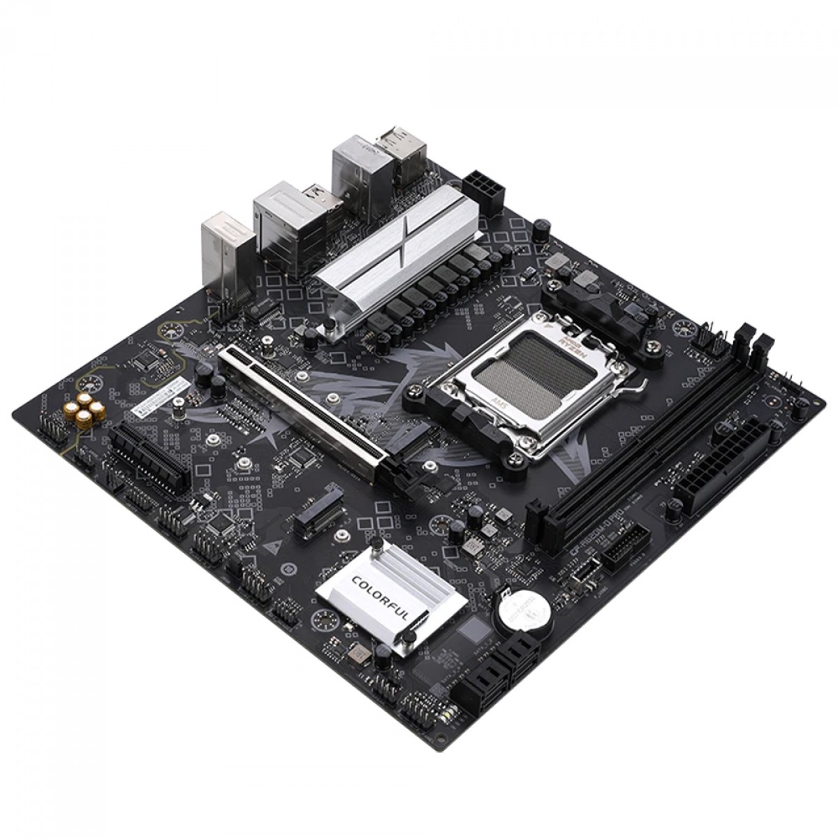 Placa Mãe Colorful Battle-AX A620M-D PRO V14, Chipset A620, AMD AM5, MATX, DDR5