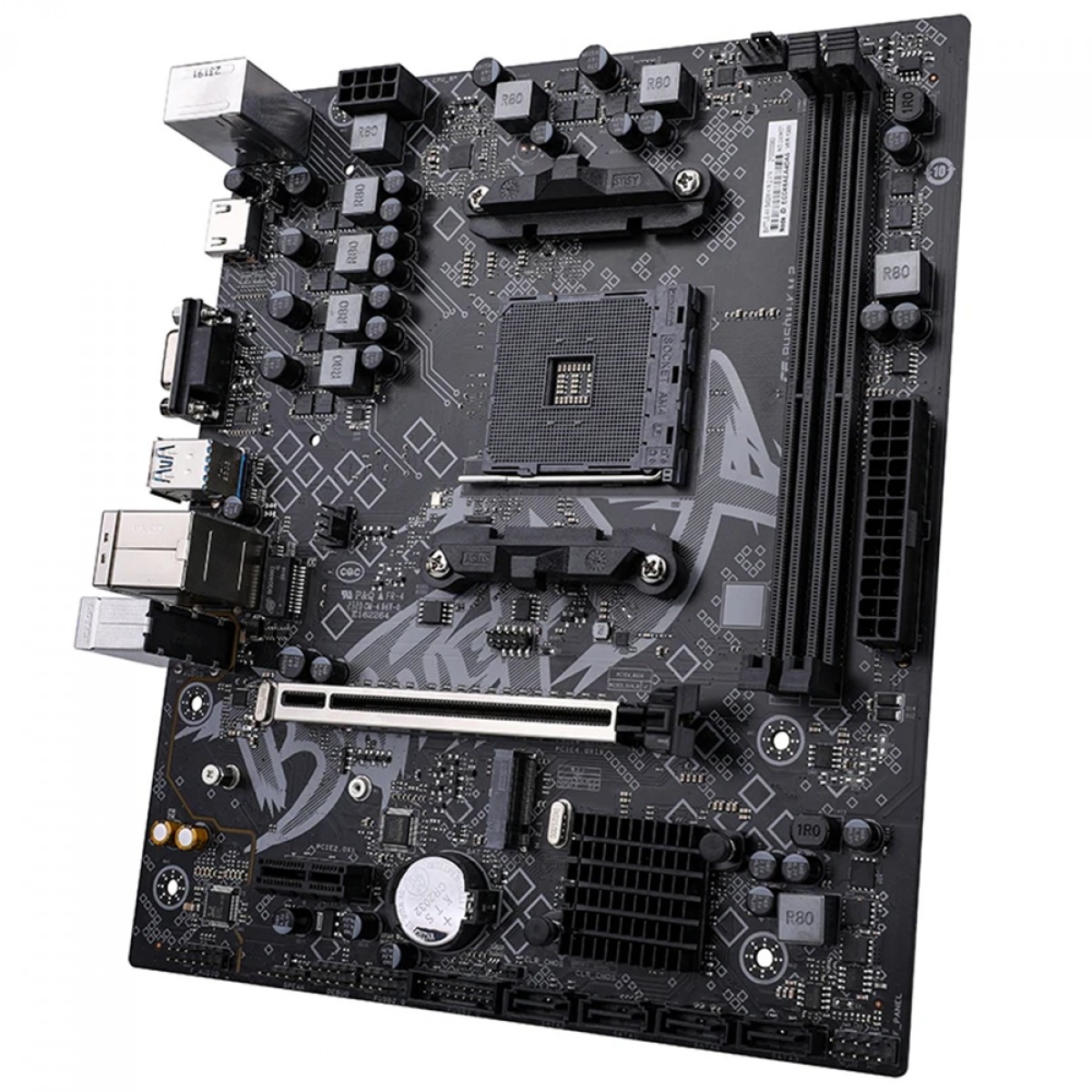 Placa Mãe Colorful BATTLE-AX B450M-K M.2 V14, Chipset B450, AMD AM4, MATX, DDR4