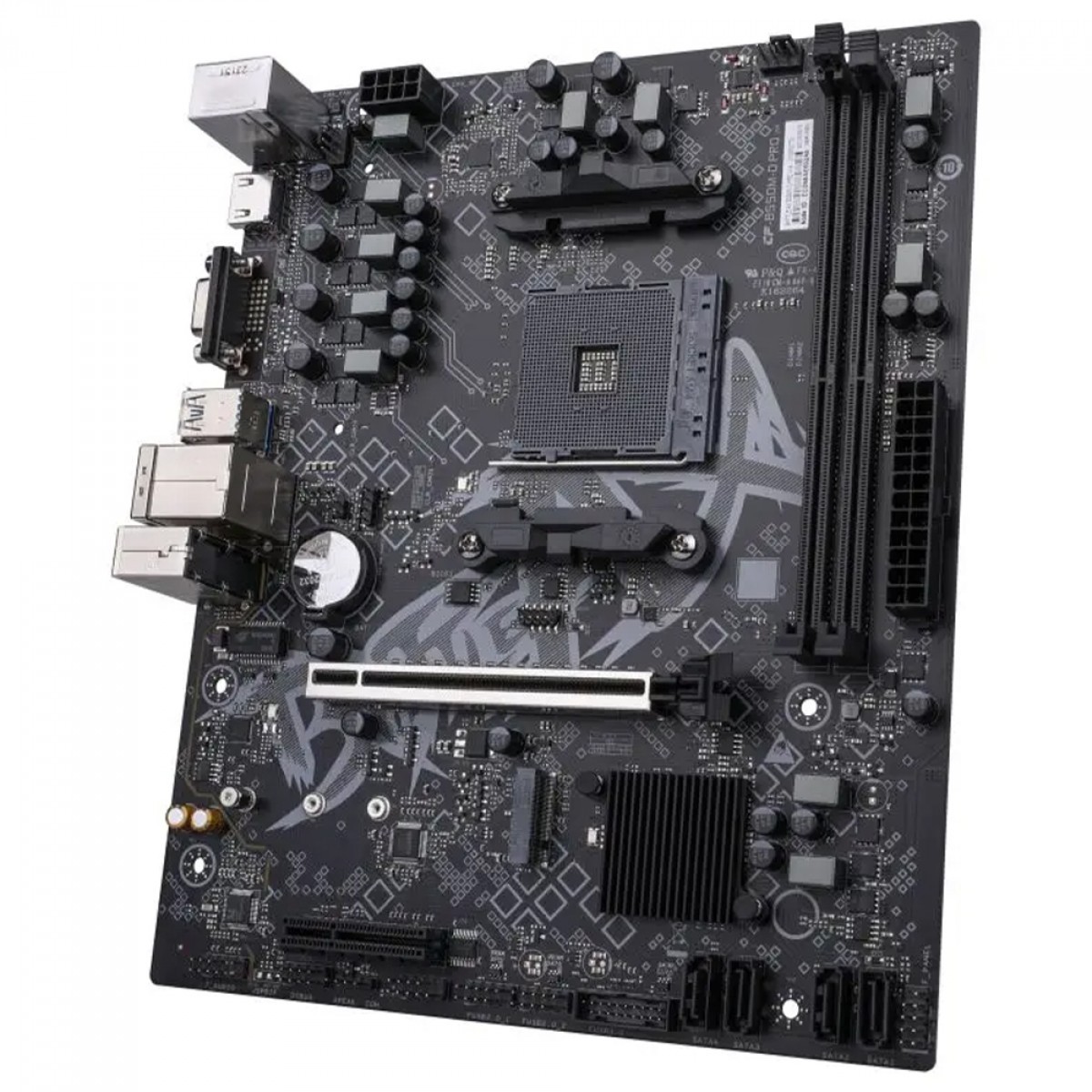 Placa Mãe Colorful Battle-AX B550M-D Pro V14, Chipset B550, AMD AM4, MATX, DDR4