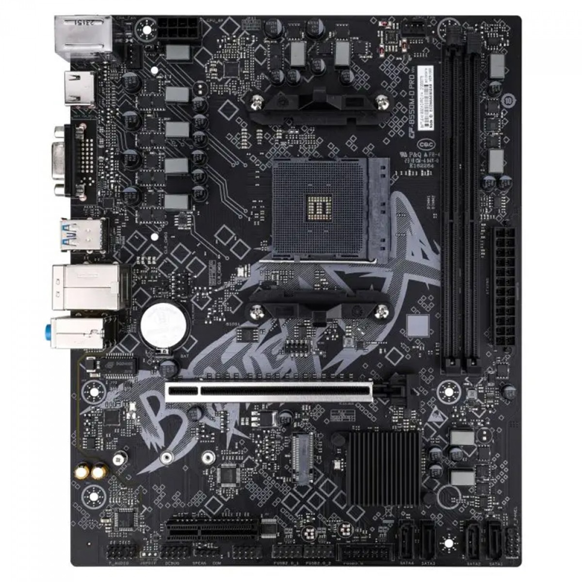 Placa Mãe Colorful Battle-AX B550M-D Pro V14, Chipset B550, AMD AM4, MATX, DDR4