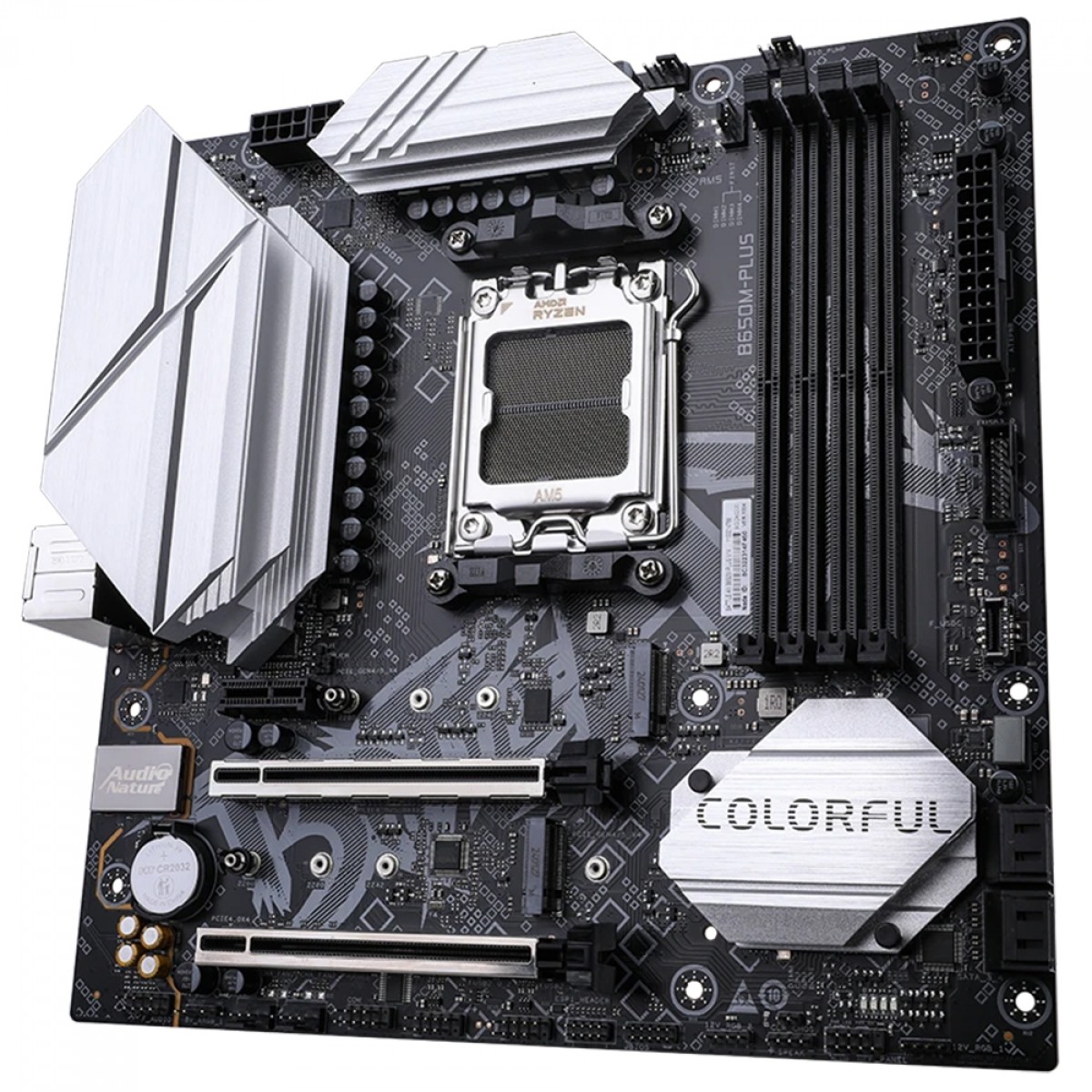 Placa Mãe Colorful Battle-AX B650M-Plus V14, Chipset B650, AMD AM5, MATX, DDR5