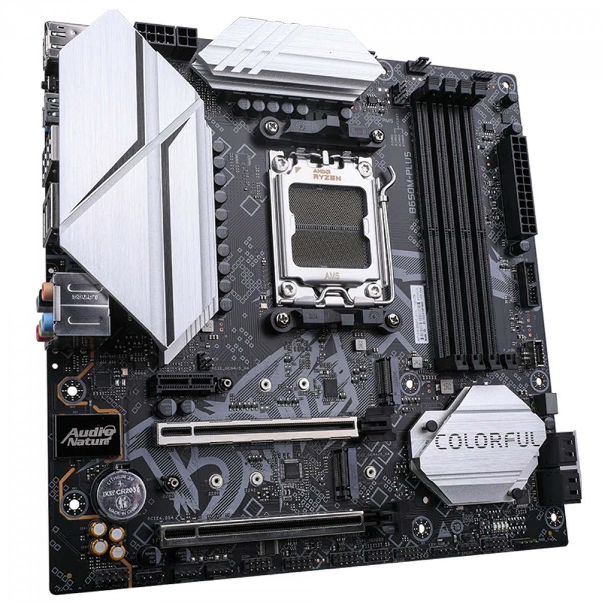 Placa Mãe Colorful Battle-AX B650M-Plus V14, Chipset B650, AMD AM5, MATX, DDR5