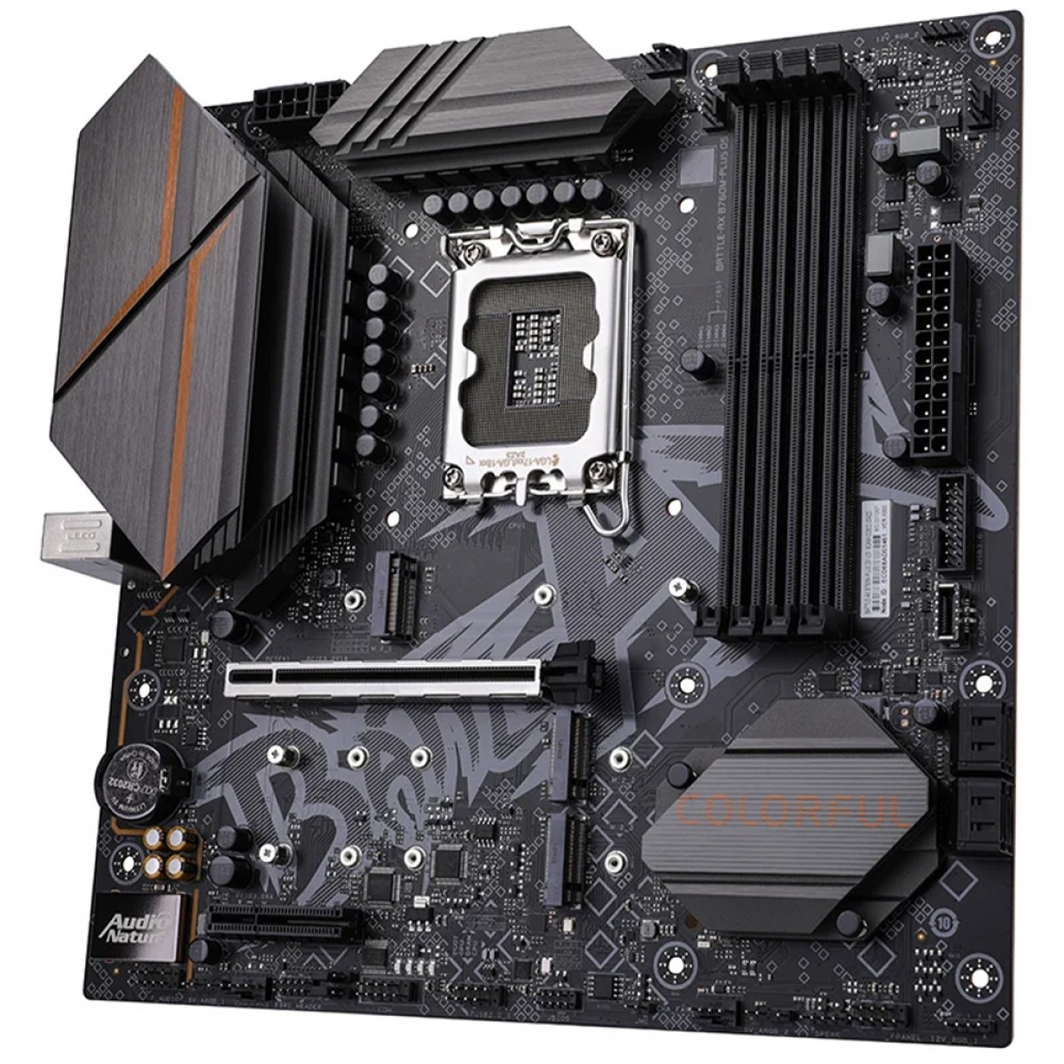 Placa Mãe Colorful Battle-AX B760M-Plus D5 V20, Chipset B760M, Intel LGA 1700, MATX, DDR5