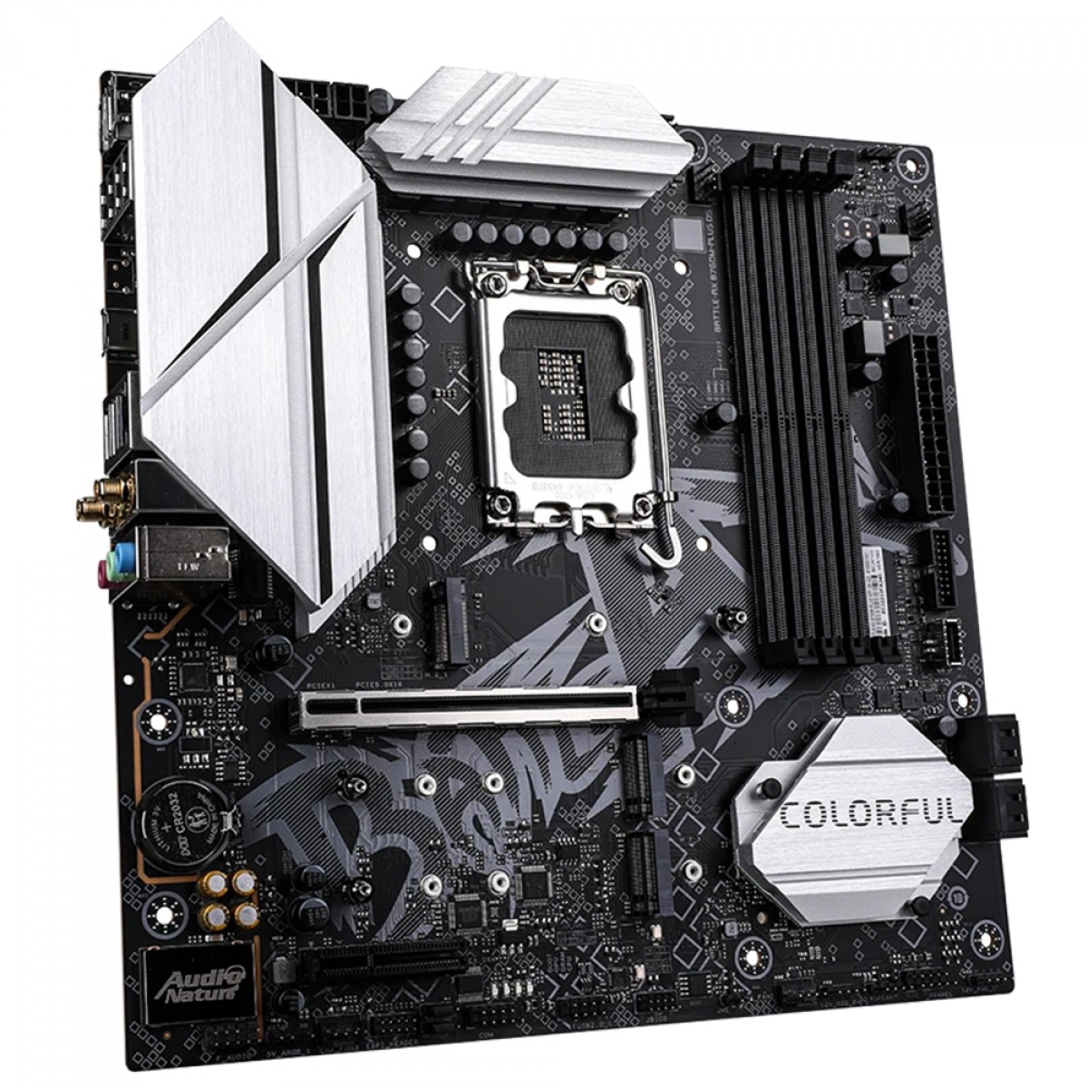 Placa Mãe Colorful Battle-AX B760M-Plus WiFi D5 V20, Chipset B760, Intel LGA 1700, MATX, DDR5