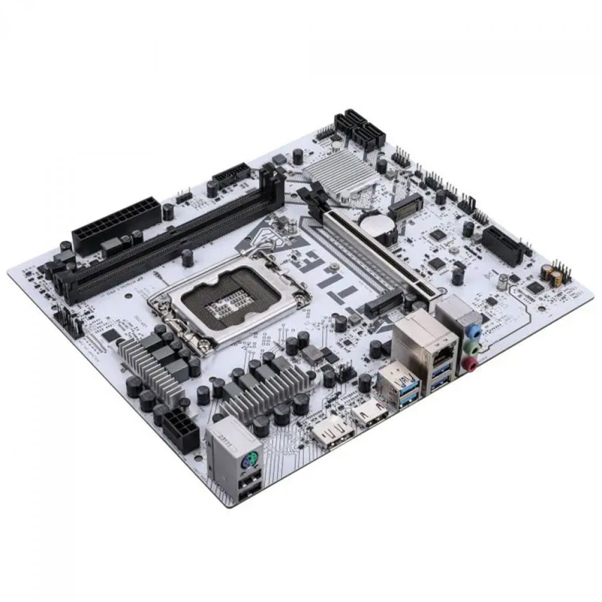 Placa Mãe Colorful Battle-AX B760M-T Pro V20, Chipset B760, Intel LGA 1700, MATX, DDR4, Branco