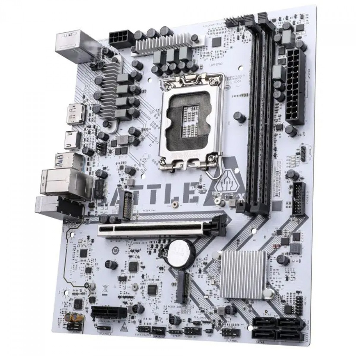 Placa Mãe Colorful Battle-AX B760M-T Pro V20, Chipset B760, Intel LGA 1700, MATX, DDR4, Branco