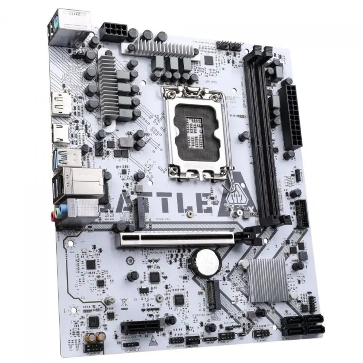 Placa Mãe Colorful Battle-AX B760M-T Pro V20, Chipset B760, Intel LGA 1700, MATX, DDR4, Branco