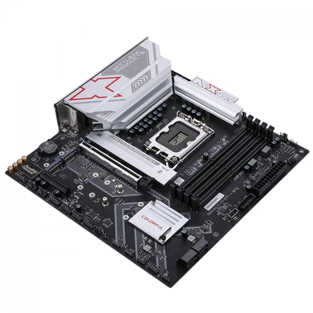 Placa Mãe Colorful Battle-AX B860M-Plus WiFi V20, Chipset B860, Intel LGA 1851, MATX, DDR5