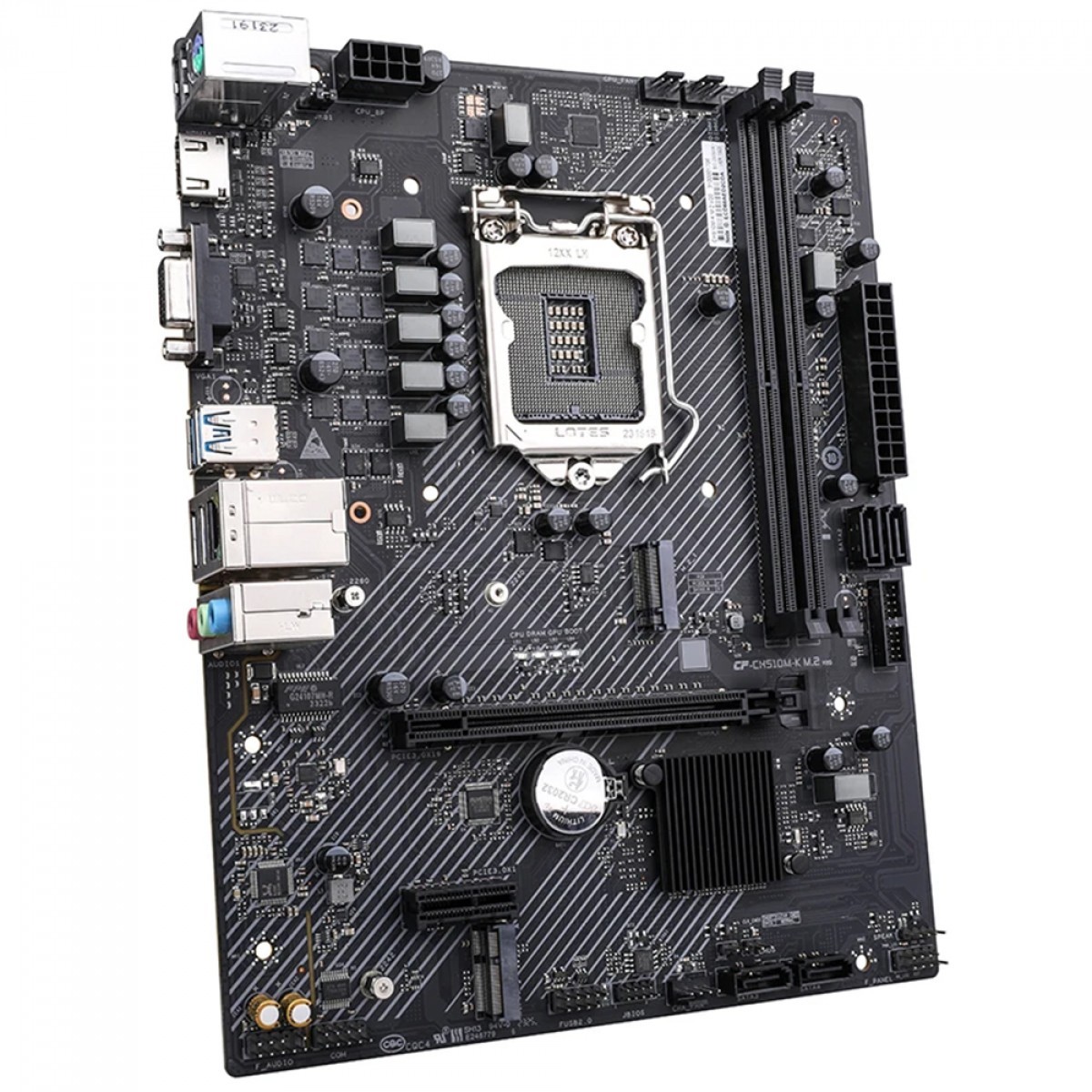 Placa Mãe Colorful CH510M-E M.2 V20, Chipset H510, Intel LGA 1200, MATX, DDR4