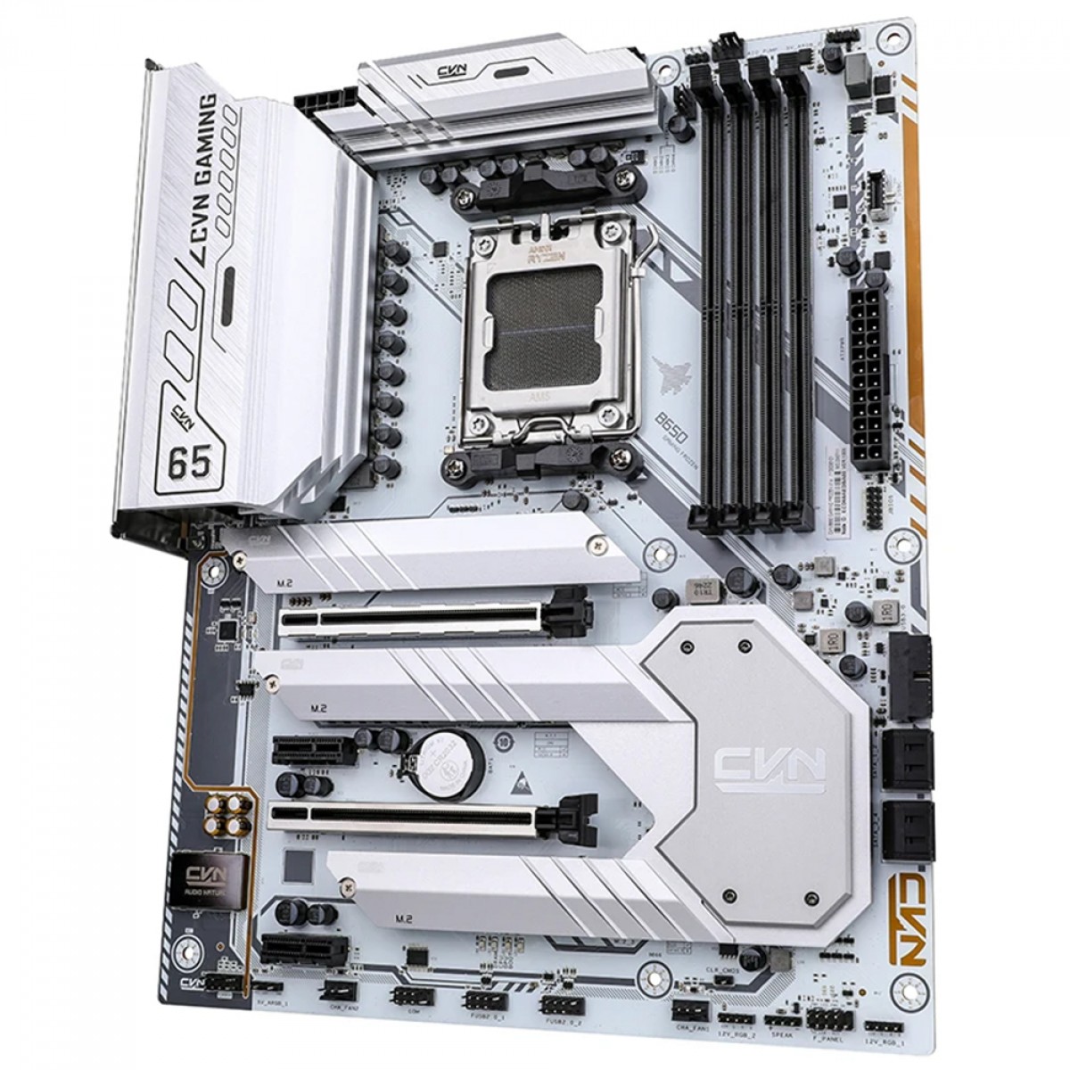 Placa Mãe Colorful CVN B650 Gaming Frozen V14, Chipset B650, AMD AM5, ATX, DDR5, Branco