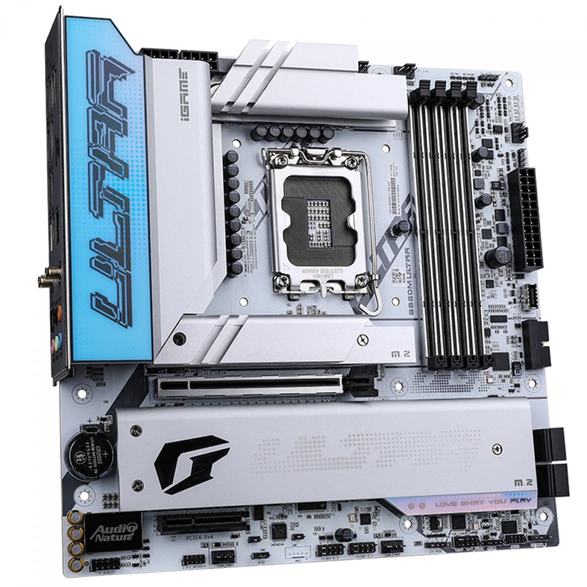Placa Mãe Colorful iGame B860M Ultra V20, Chipset B860, Intel LGA 1851, MATX, WiFi 7, DDR5