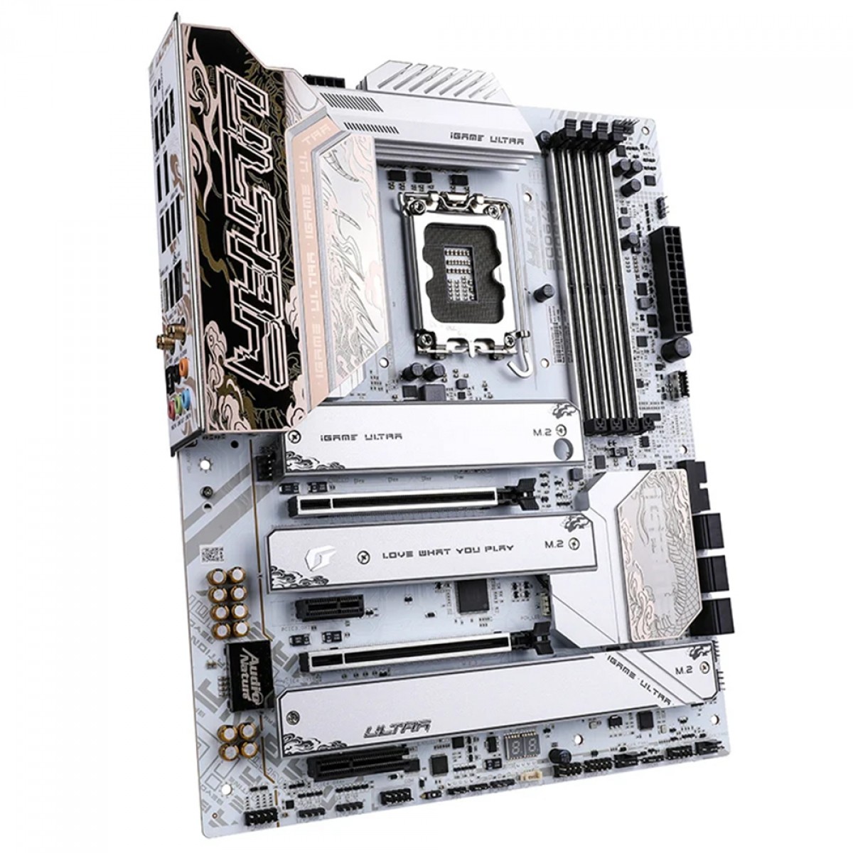 Placa Mãe Colorful iGame Z790D5 Loong Edition V20, Chipset Z790, Intel LGA 1700, ATX, DDR5, Branco