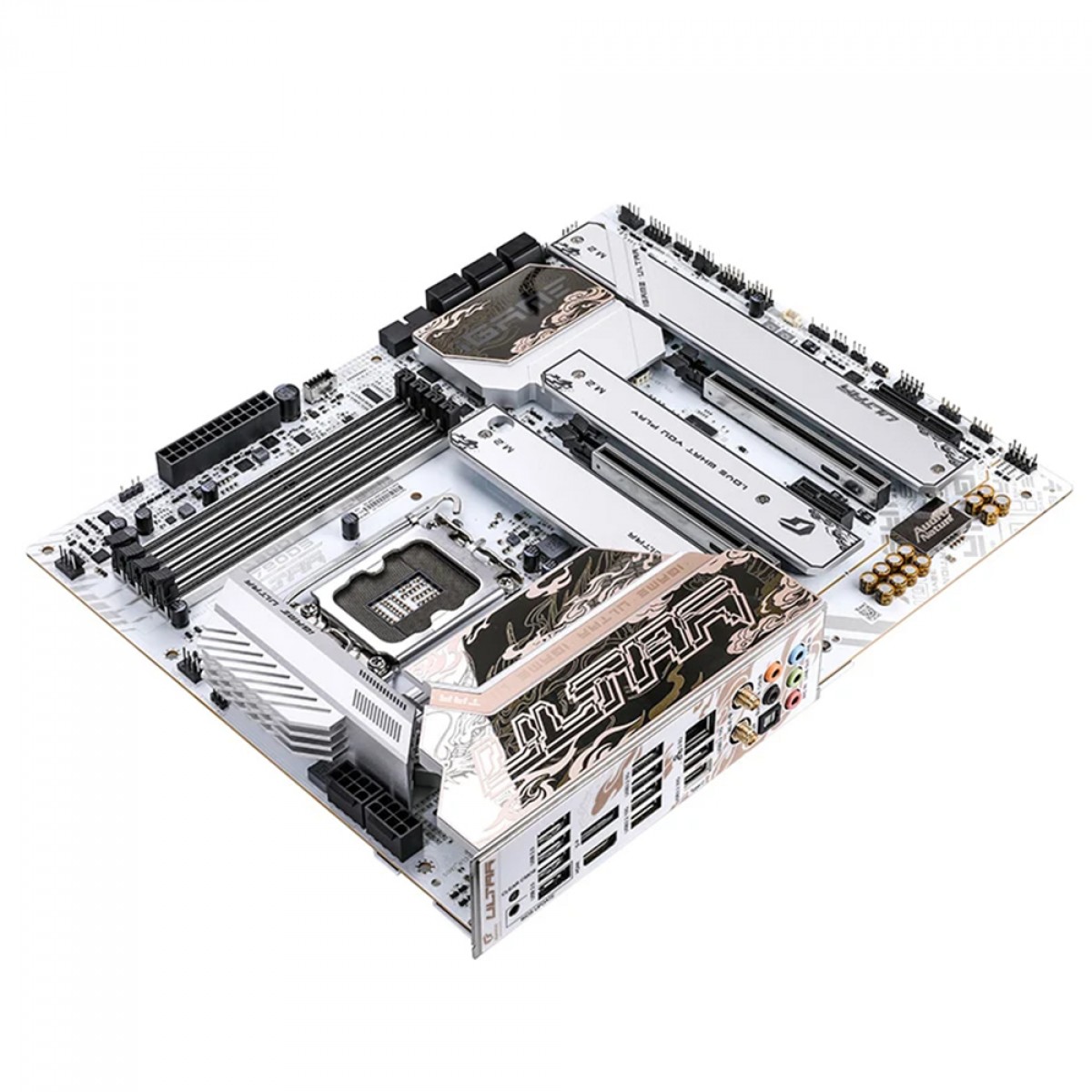 Placa Mãe Colorful iGame Z790D5 Loong Edition V20, Chipset Z790, Intel LGA 1700, ATX, DDR5, Branco
