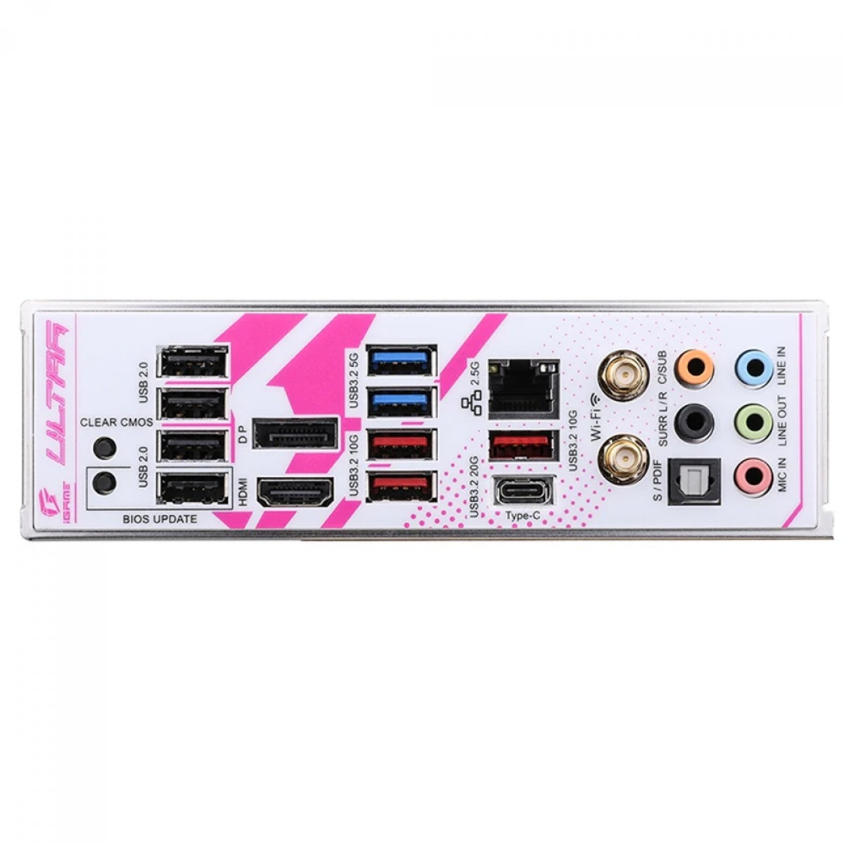Placa Mãe Colorful iGame Z790D5 ULTRA V20, Chipset Z790, Intel LGA 1700, ATX, DDR5, Branco
